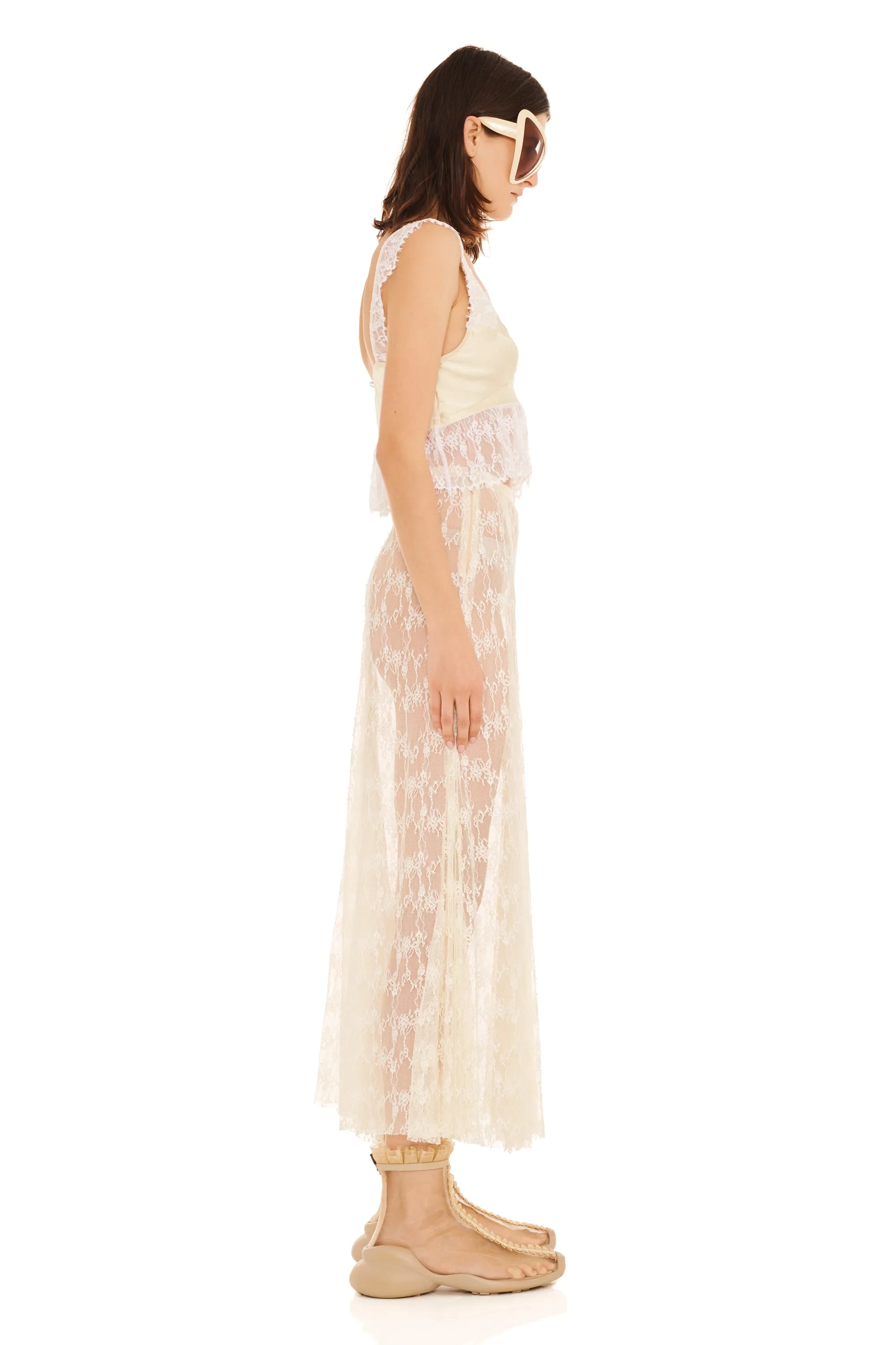 BUTTER YELLOW PAMELA SKIRT sold by Collina Strada product image thumbnail 3