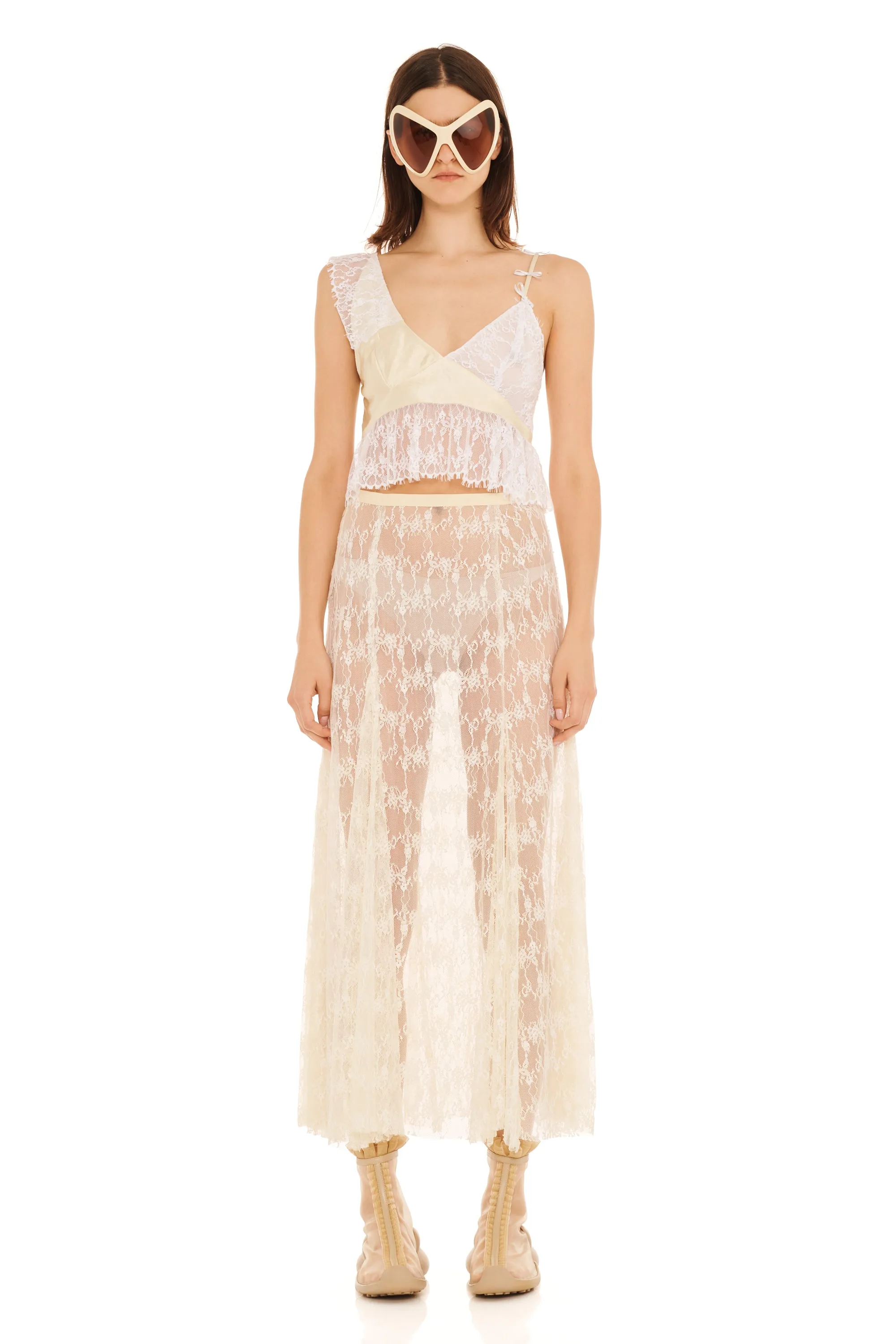 BUTTER YELLOW PAMELA SKIRT sold by Collina Strada