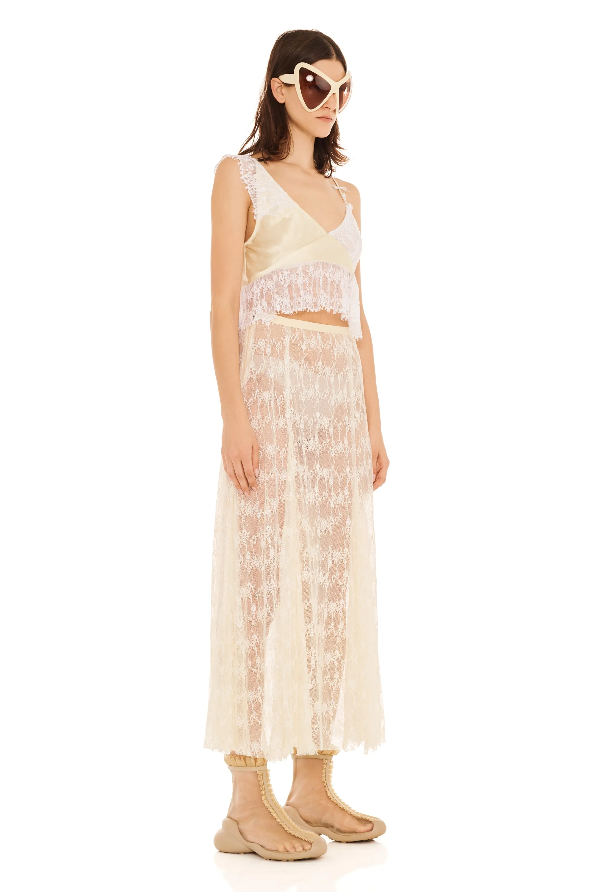 BUTTER YELLOW PAMELA SKIRT sold by Collina Strada product image thumbnail 2