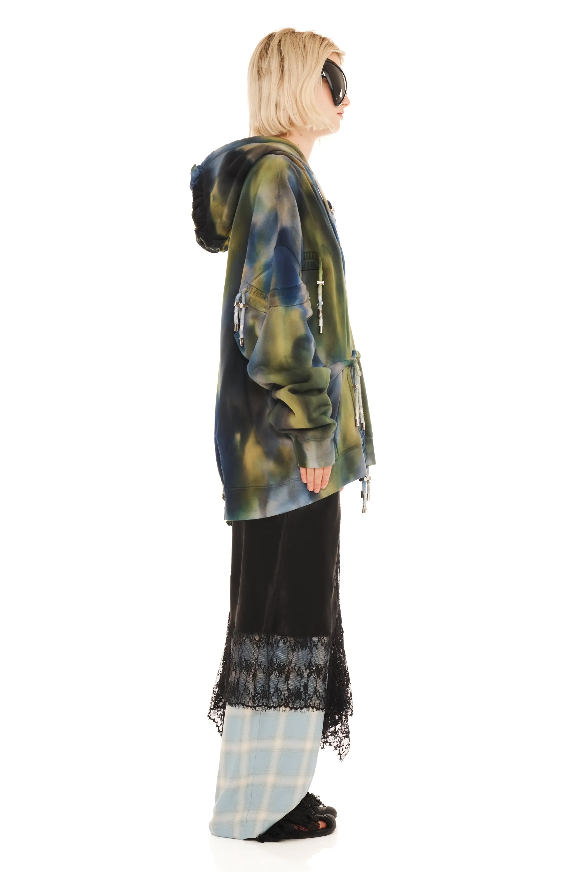 AURORA MOHAWK BURST HOODIE sold by Collina Strada product image thumbnail 3