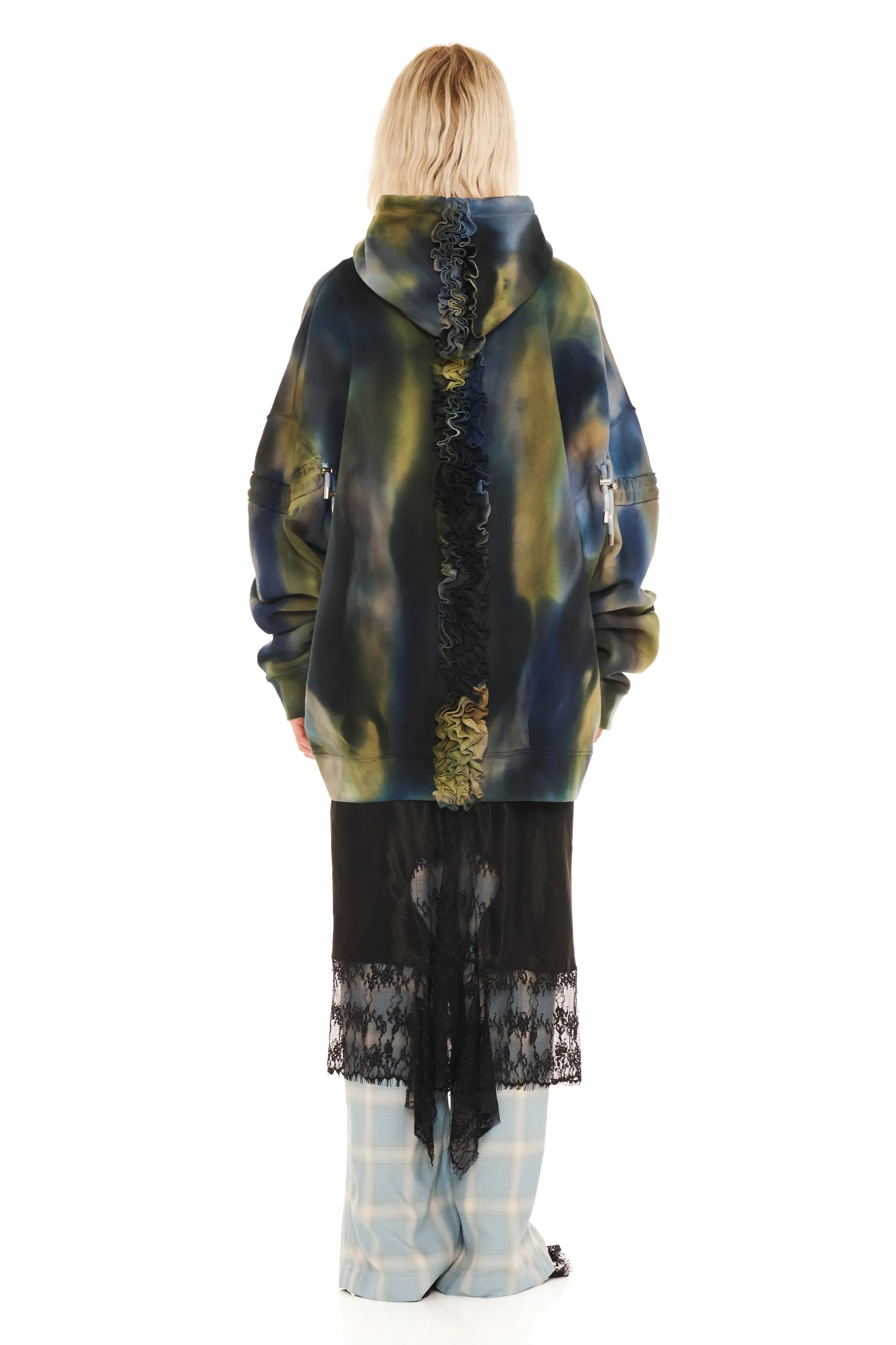 AURORA MOHAWK BURST HOODIE sold by Collina Strada product image thumbnail 4