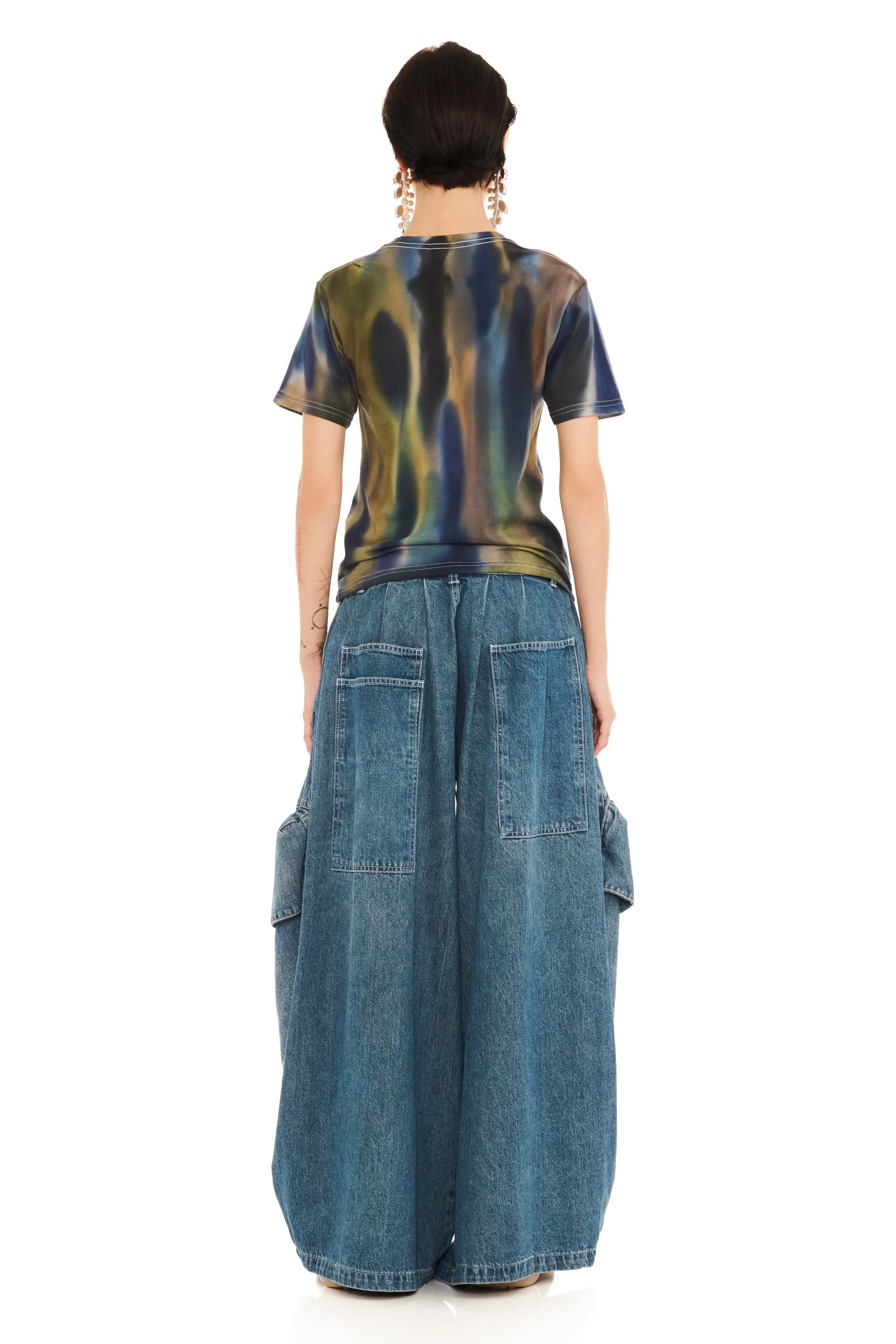 AURORA PIERCED TEE sold by Collina Strada product image thumbnail 4