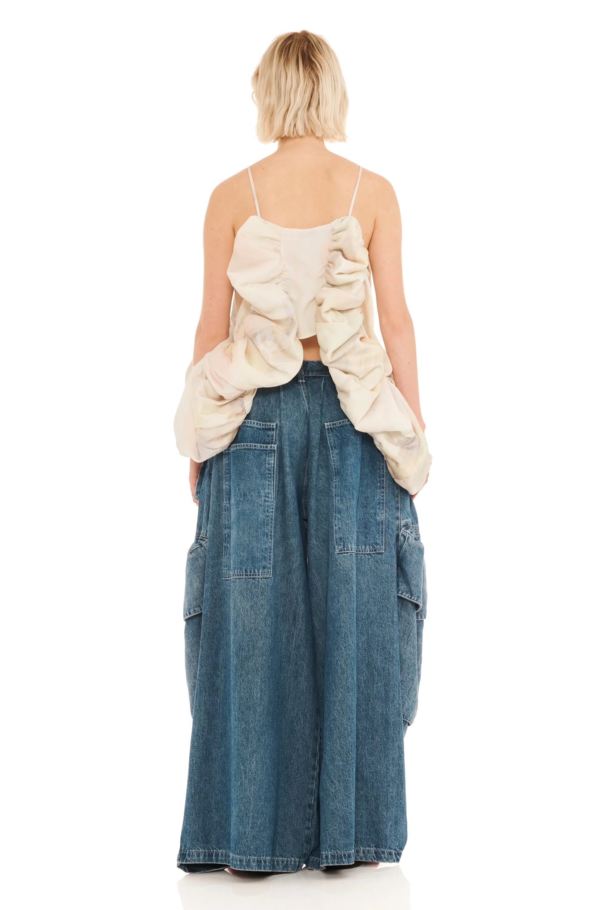 GUA SHA PLAID MINI VALERIAN TOP sold by Collina Strada product image thumbnail 4
