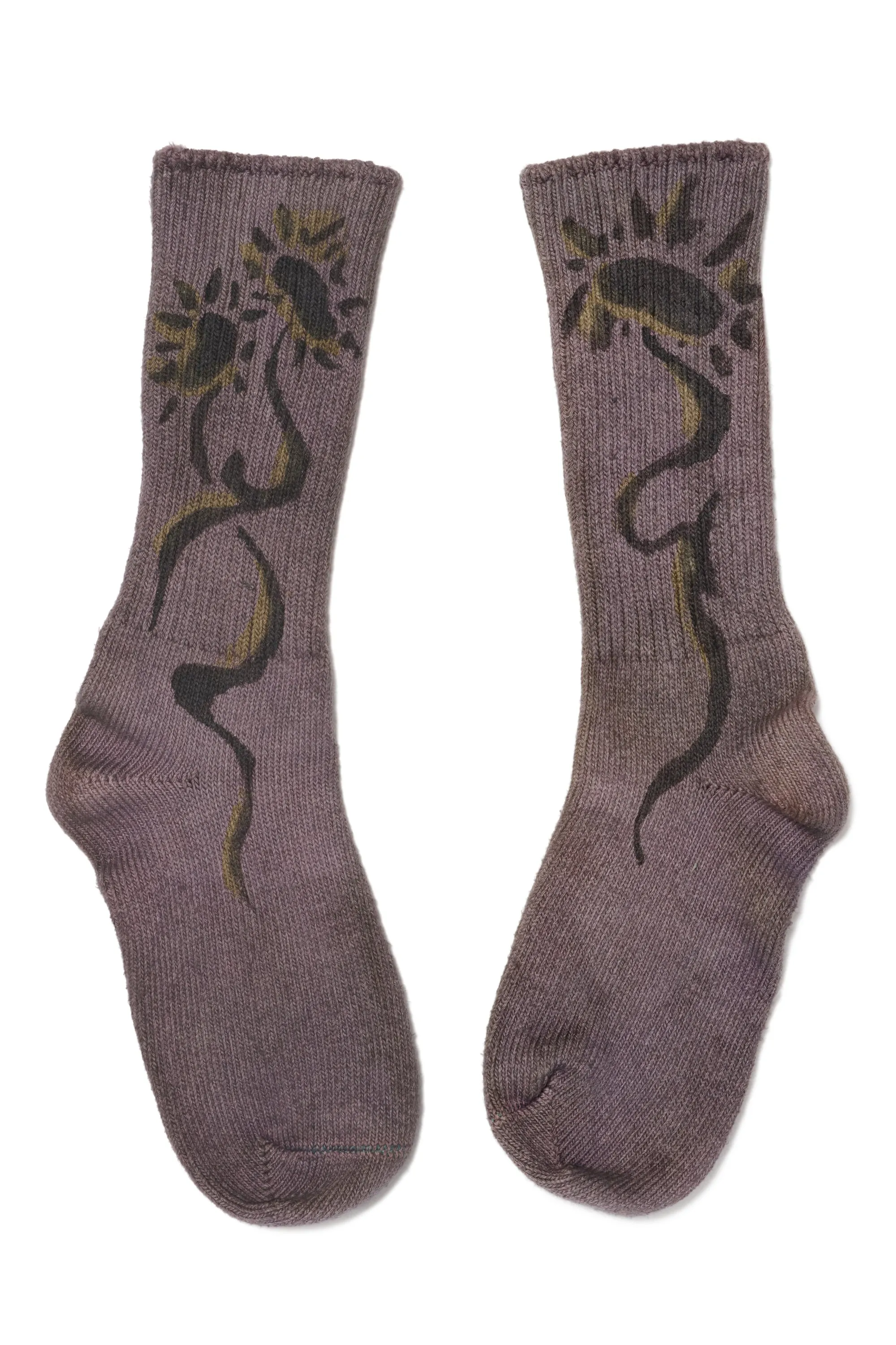 CHARCOAL DAISIES SOCKS sold by Collina Strada