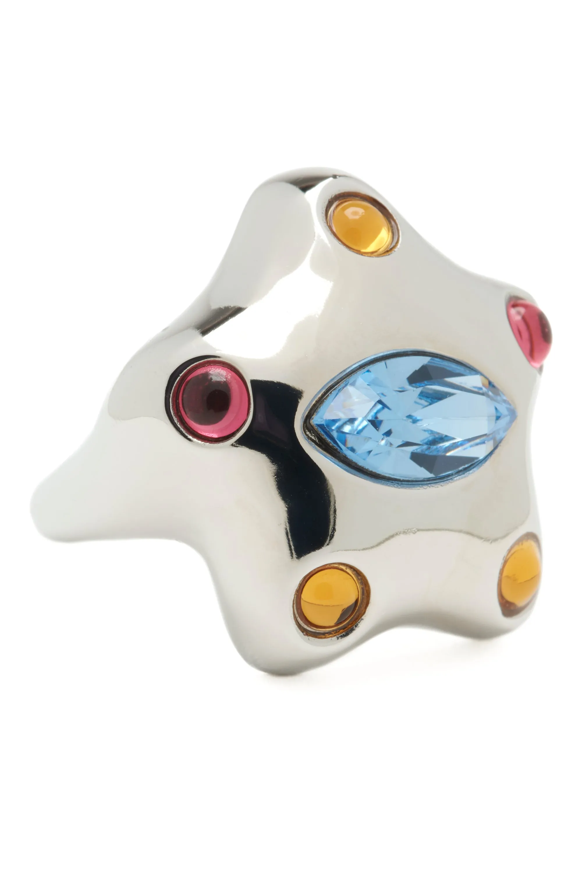 SILVER PASTEL MULTI DEMI STARLETTE RING sold by Collina Strada product image thumbnail 2
