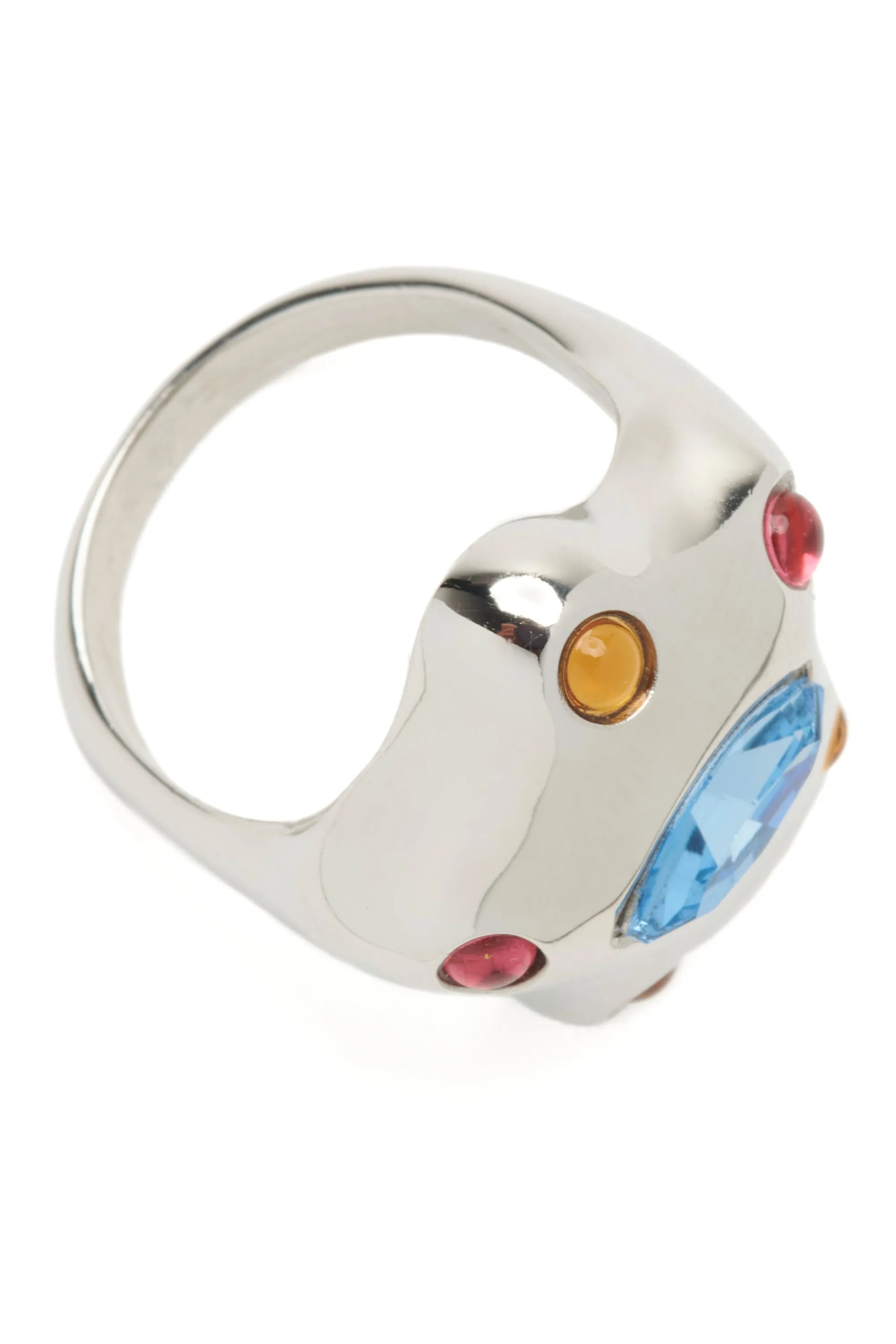 SILVER PASTEL MULTI DEMI STARLETTE RING sold by Collina Strada product image thumbnail 3