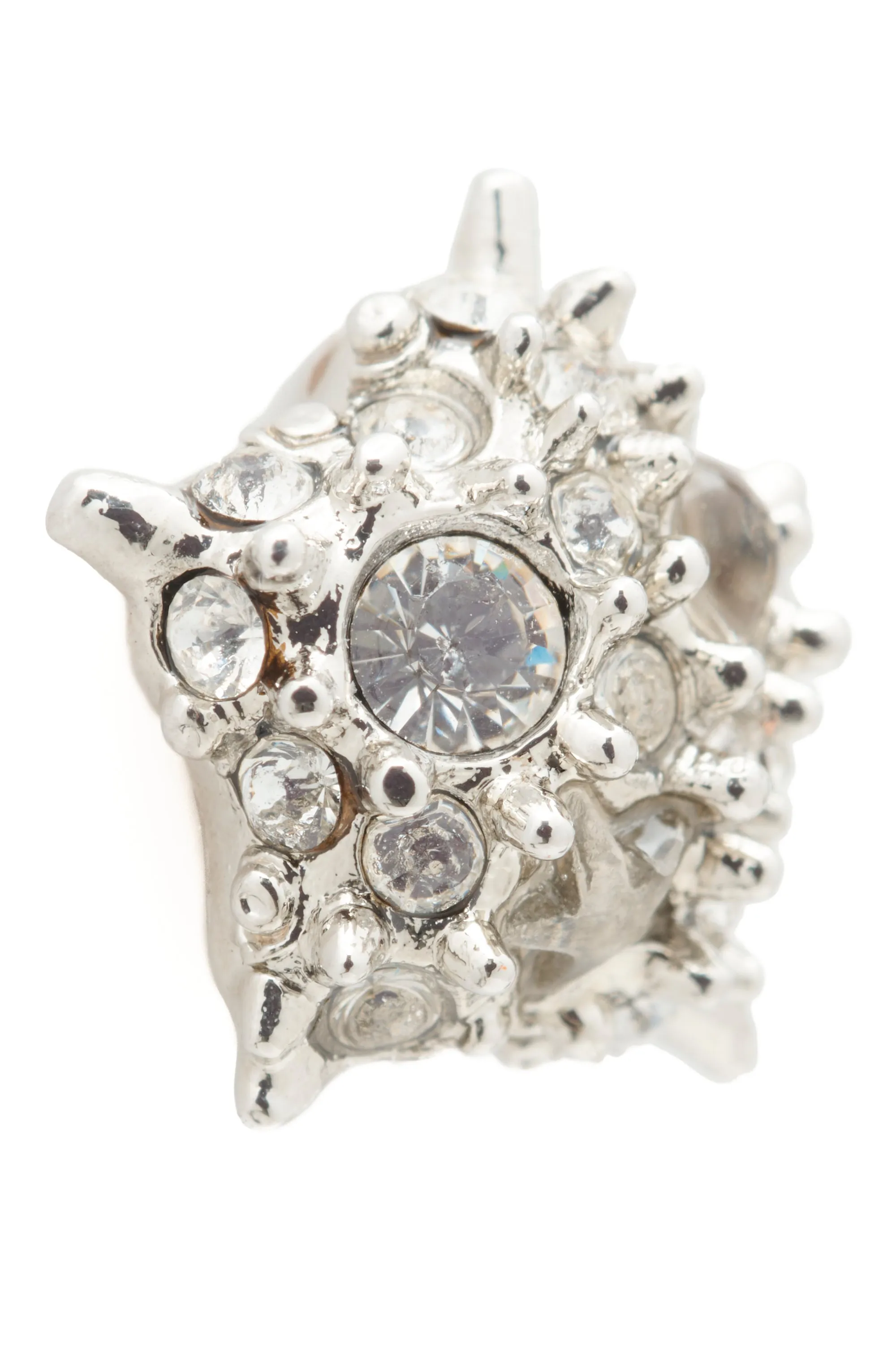 SILVER CLEAR STARLETTE STUDS sold by Collina Strada product image thumbnail 3