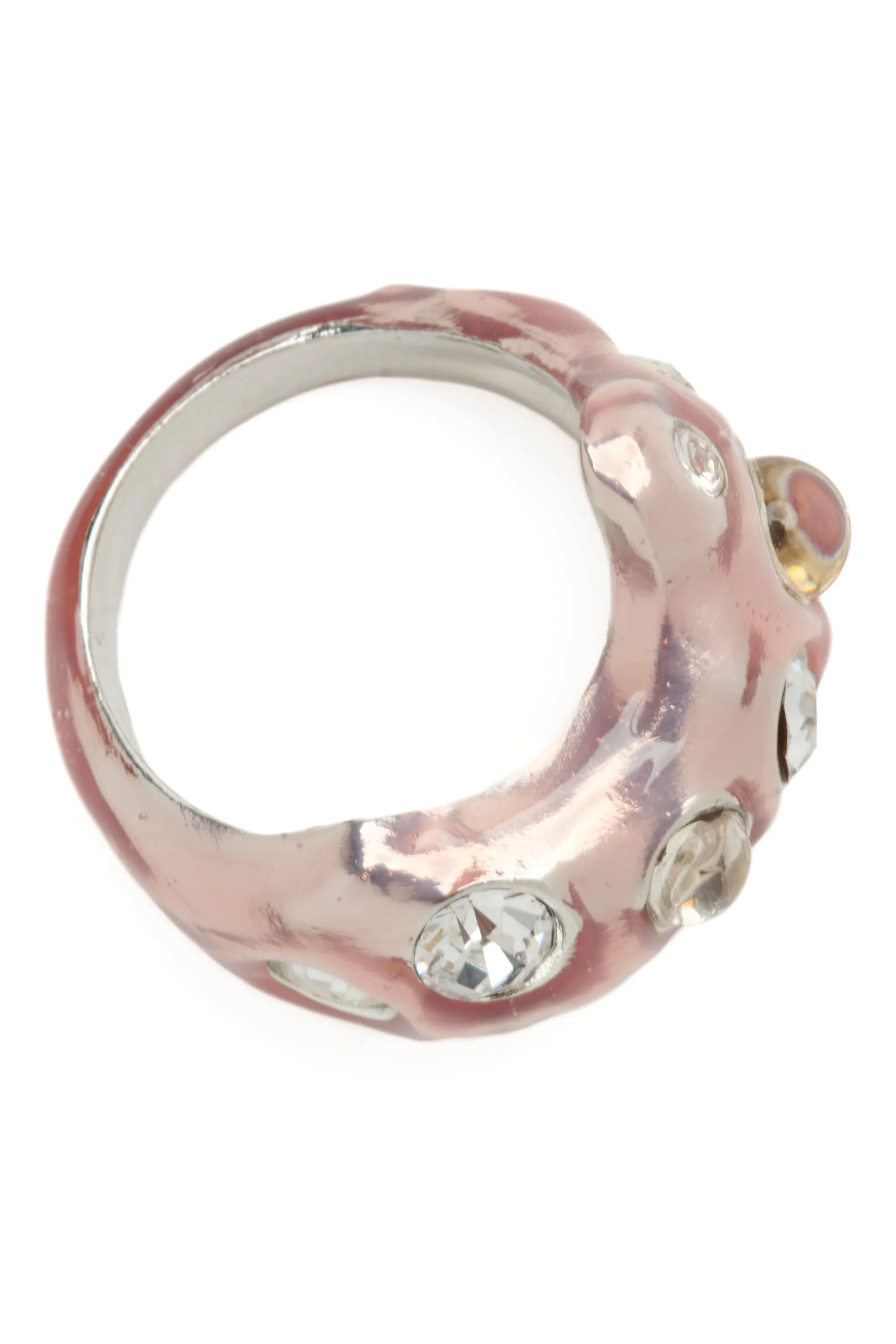 METALLIC PINK BAT RING sold by Collina Strada product image thumbnail 3