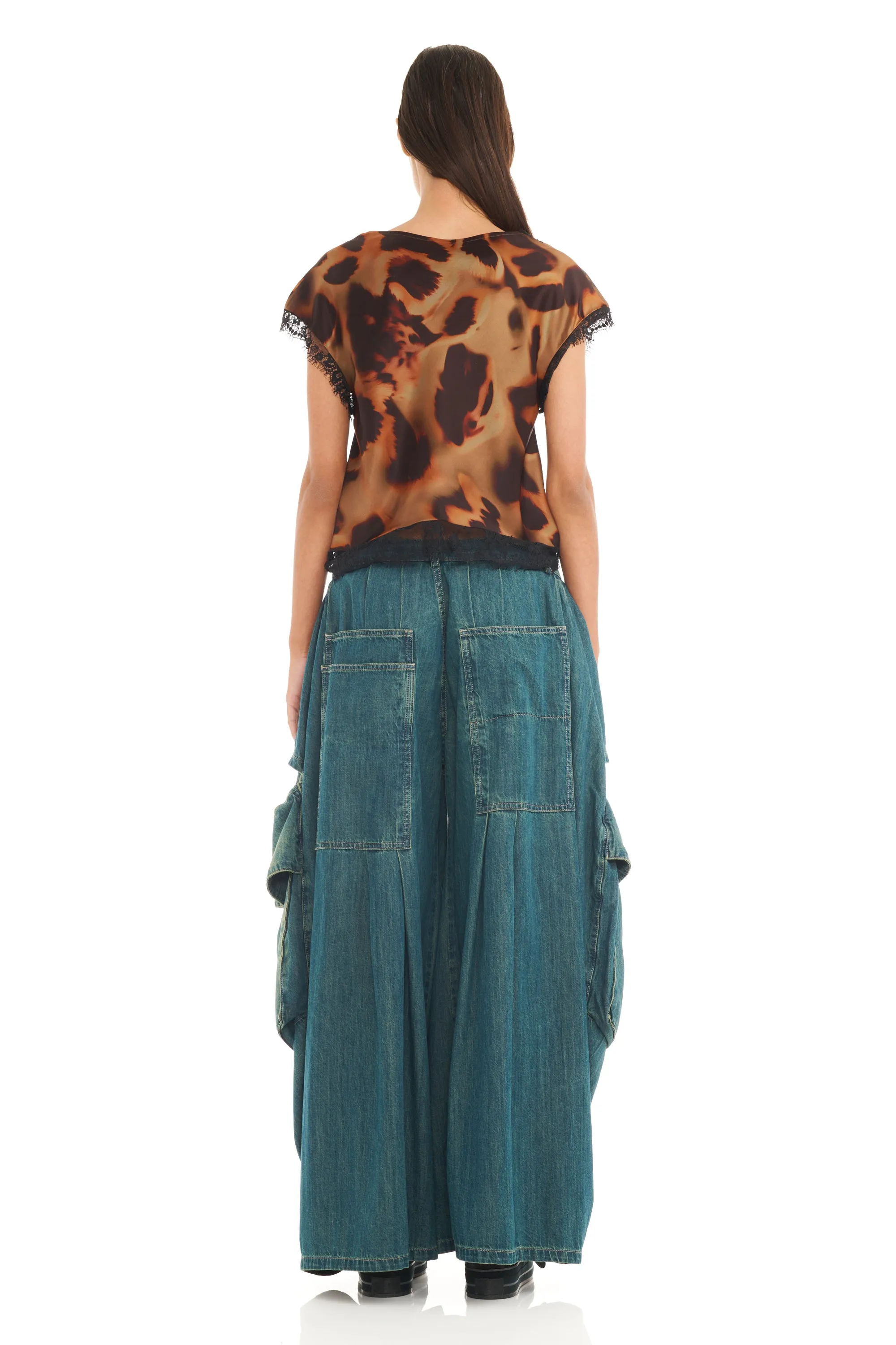 GREENWASH HAZEL CARGO PANT sold by Collina Strada product image thumbnail 5
