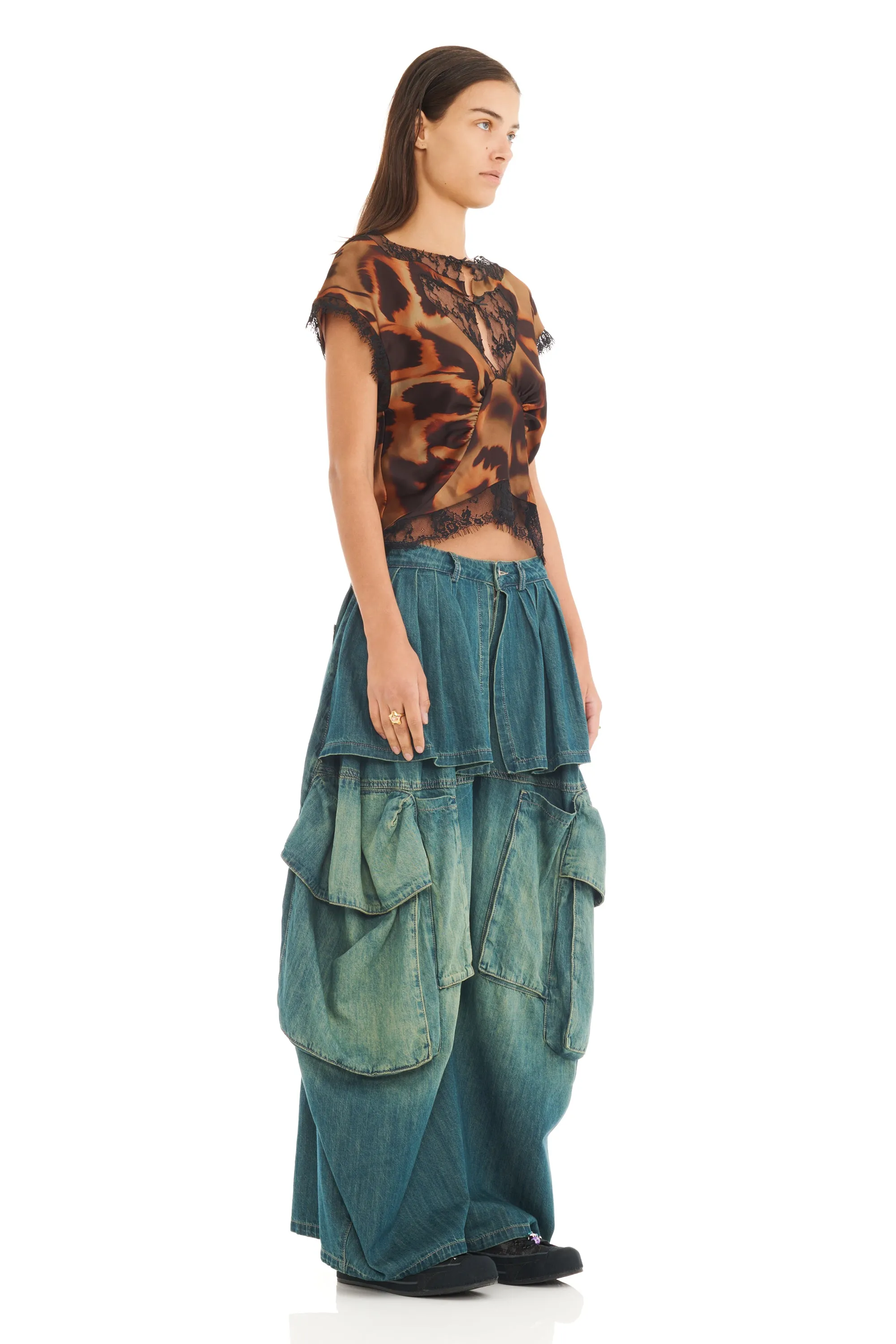 GREENWASH HAZEL CARGO PANT sold by Collina Strada product image thumbnail 3
