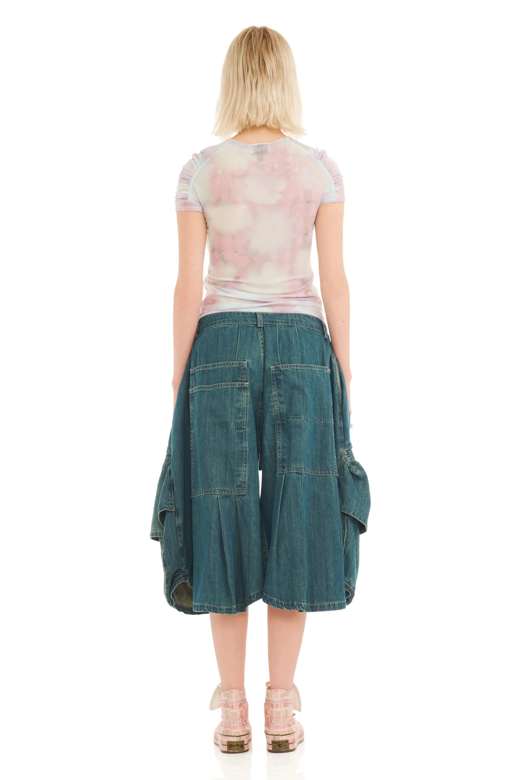 GREENWASH HAZEL CARGO SHORT sold by Collina Strada product image thumbnail 5
