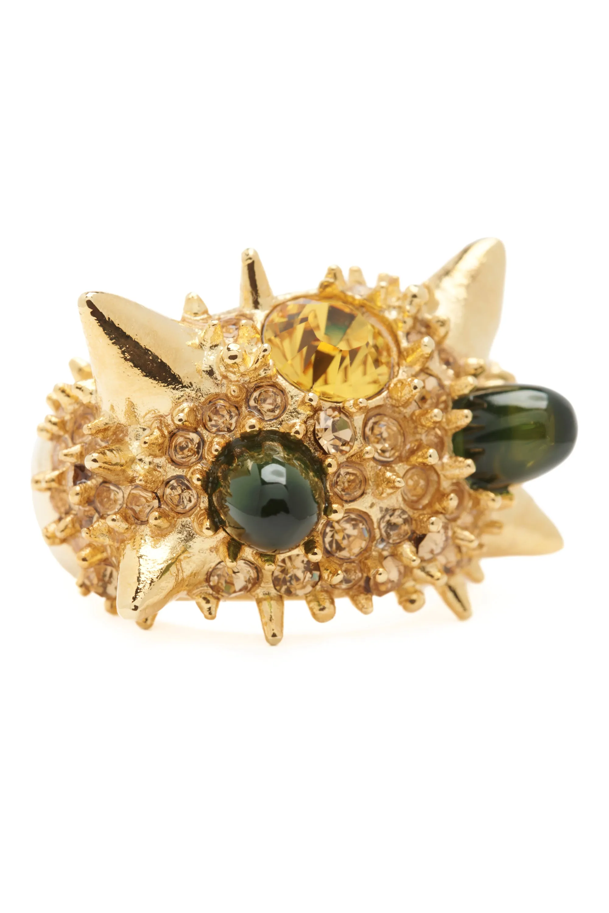 GOLD ALIEN SPIKE RING sold by Collina Strada product image thumbnail 2