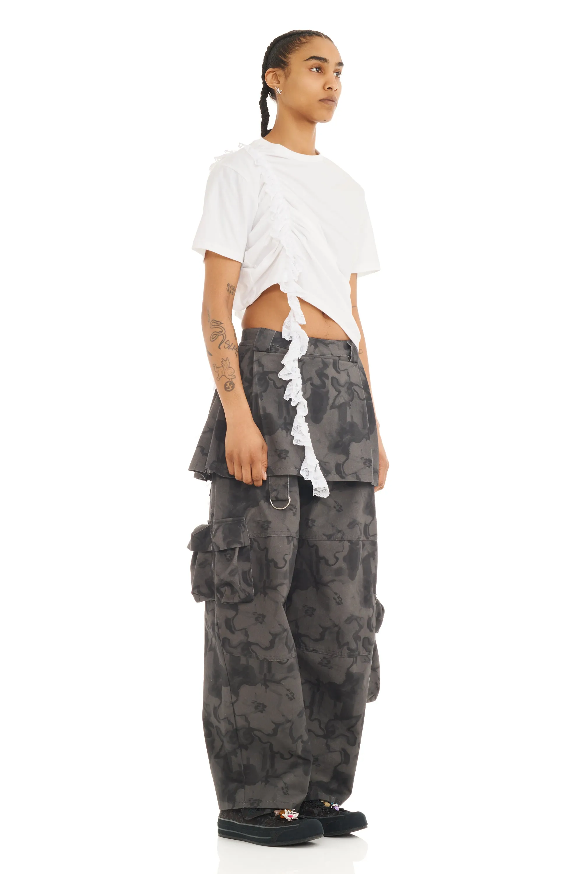 WHITE LACE AMARYLLIS DUO TEE sold by Collina Strada product image thumbnail 2
