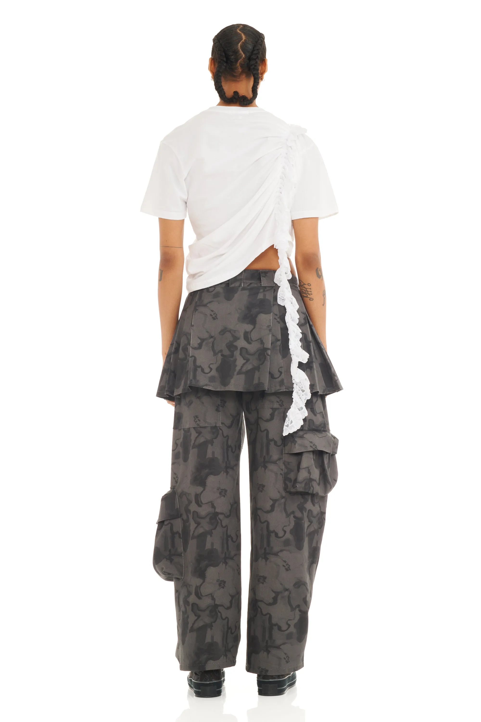 WHITE LACE AMARYLLIS DUO TEE sold by Collina Strada product image thumbnail 4