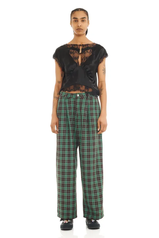 BLACK WATERLILY TOP made by Collina Strada
