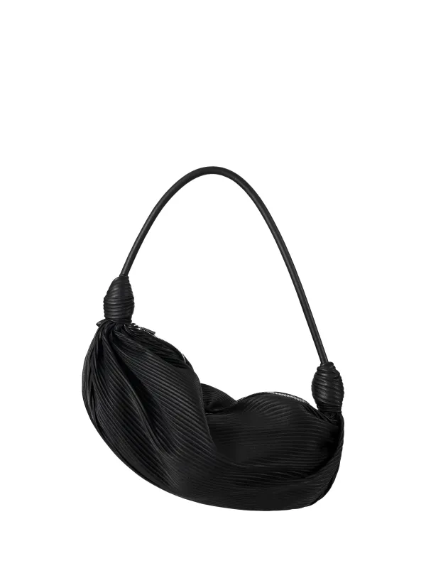 BLACK WAVE KNOT BAG made by Collina Strada