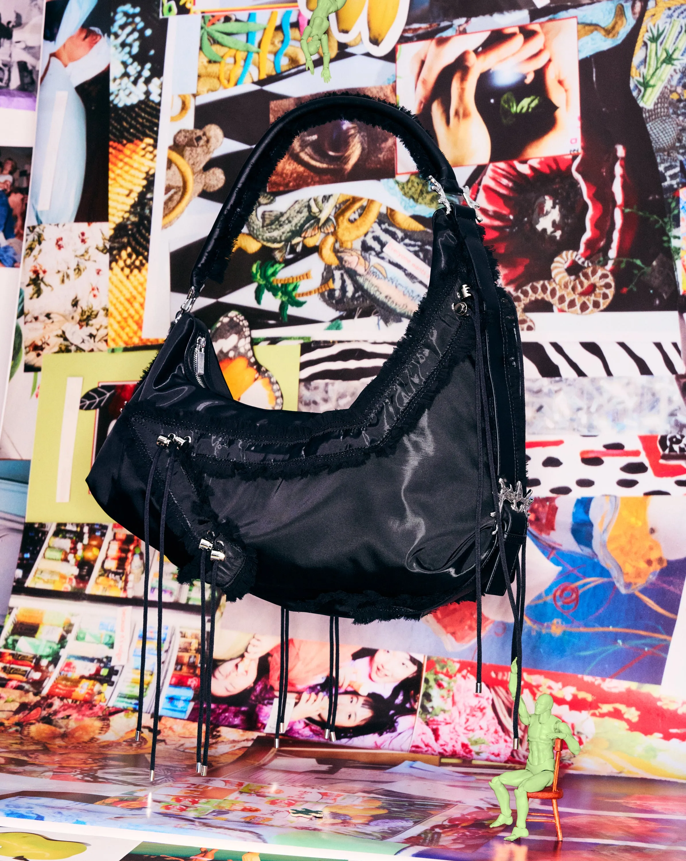 BLACK STAR MUSHY BAG sold by Collina Strada product image thumbnail 2