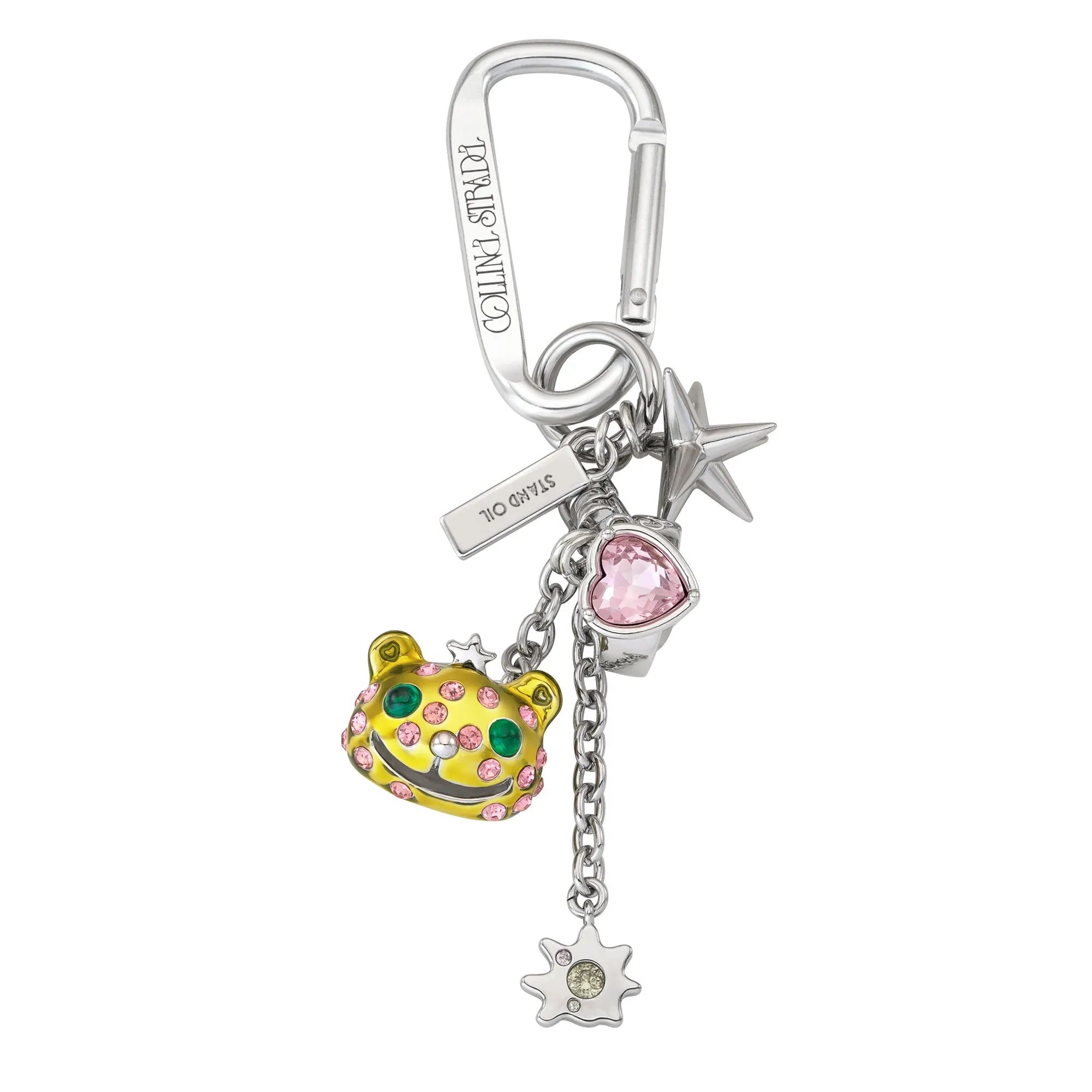 SILVER PRINCESS BEAR KEYRING sold by Collina Strada