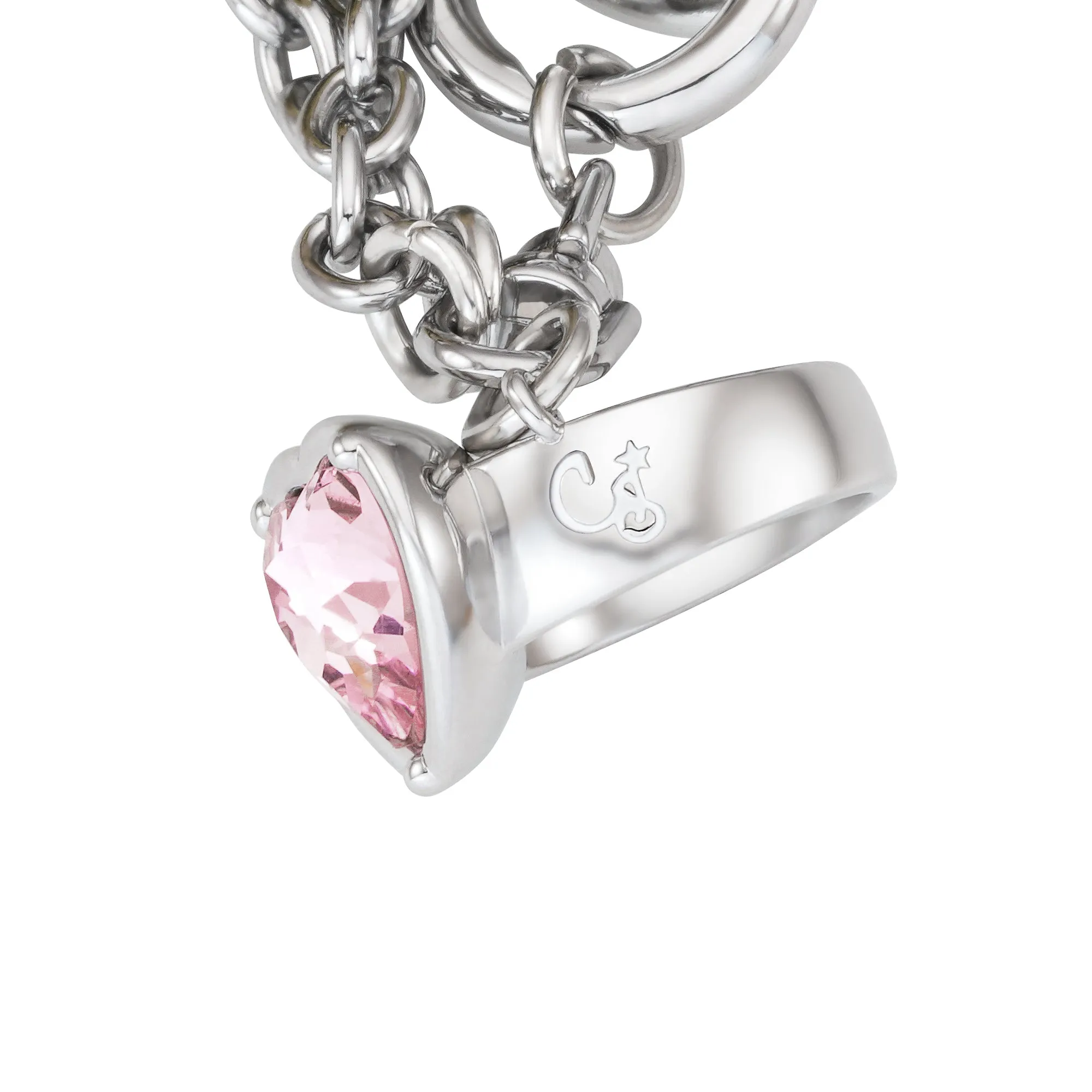 SILVER PRINCESS BEAR KEYRING sold by Collina Strada product image thumbnail 3