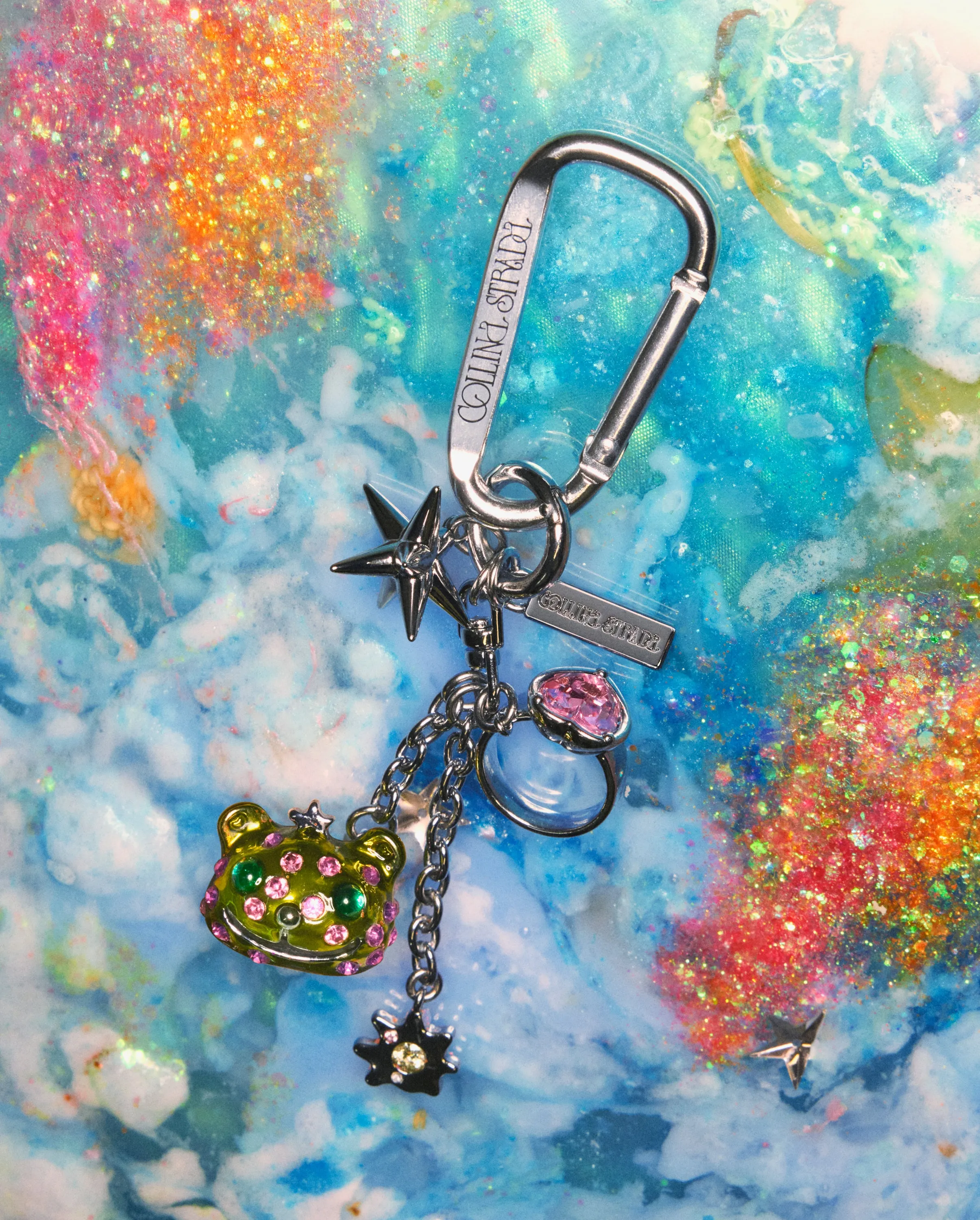 SILVER PRINCESS BEAR KEYRING sold by Collina Strada product image thumbnail 5