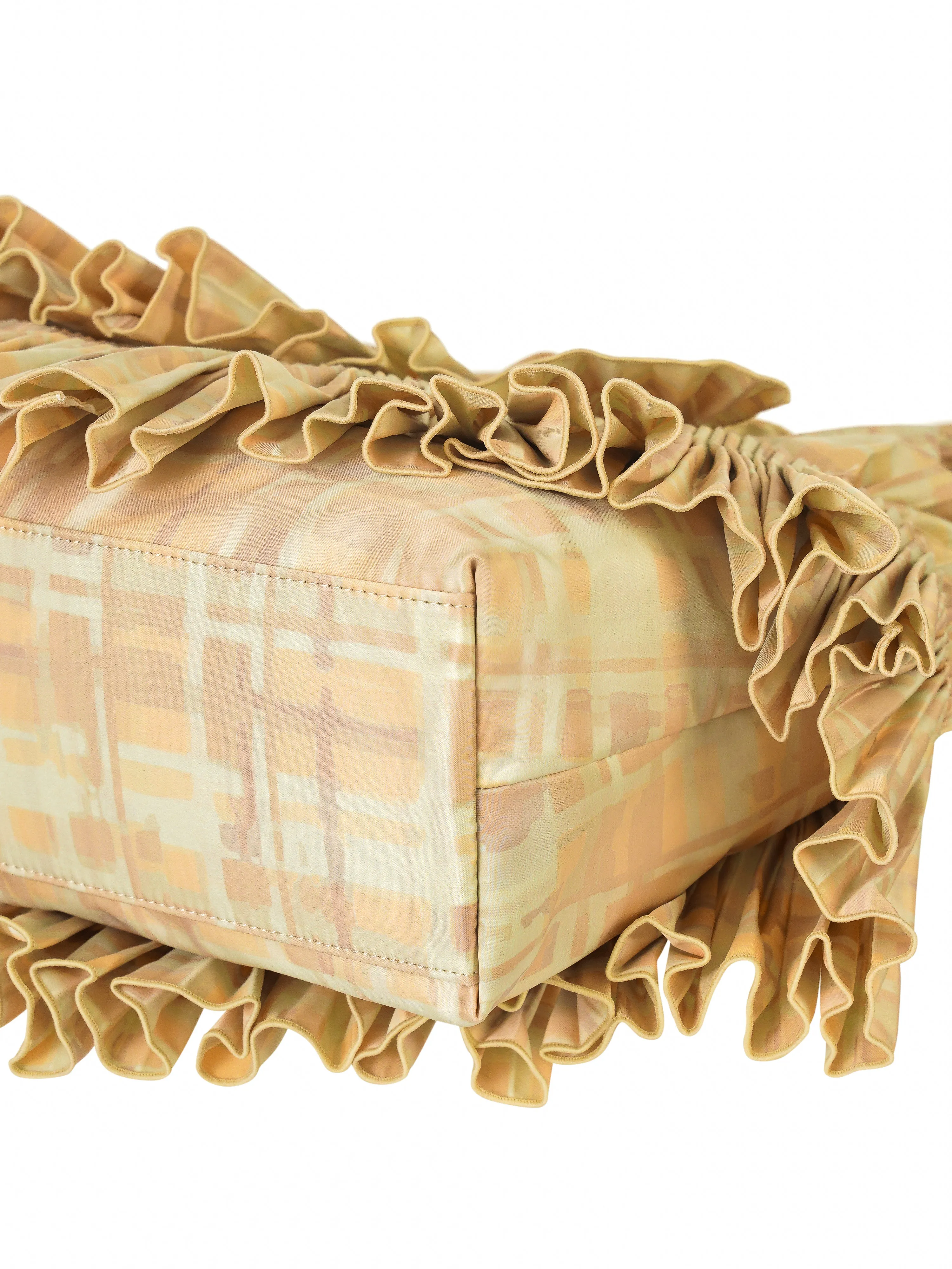 BUTTER PLAID CLOUD RINGO BAG sold by Collina Strada product image thumbnail 5