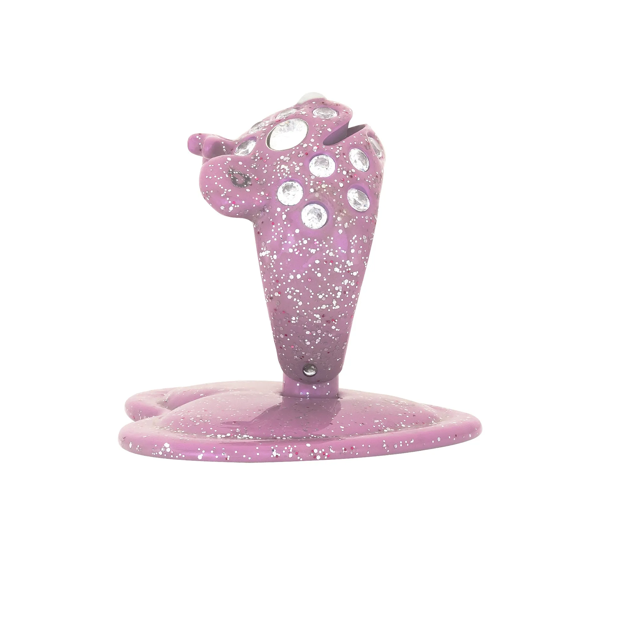 GLITTER PINK PRINCESS BEAR GRIP RING sold by Collina Strada product image thumbnail 5