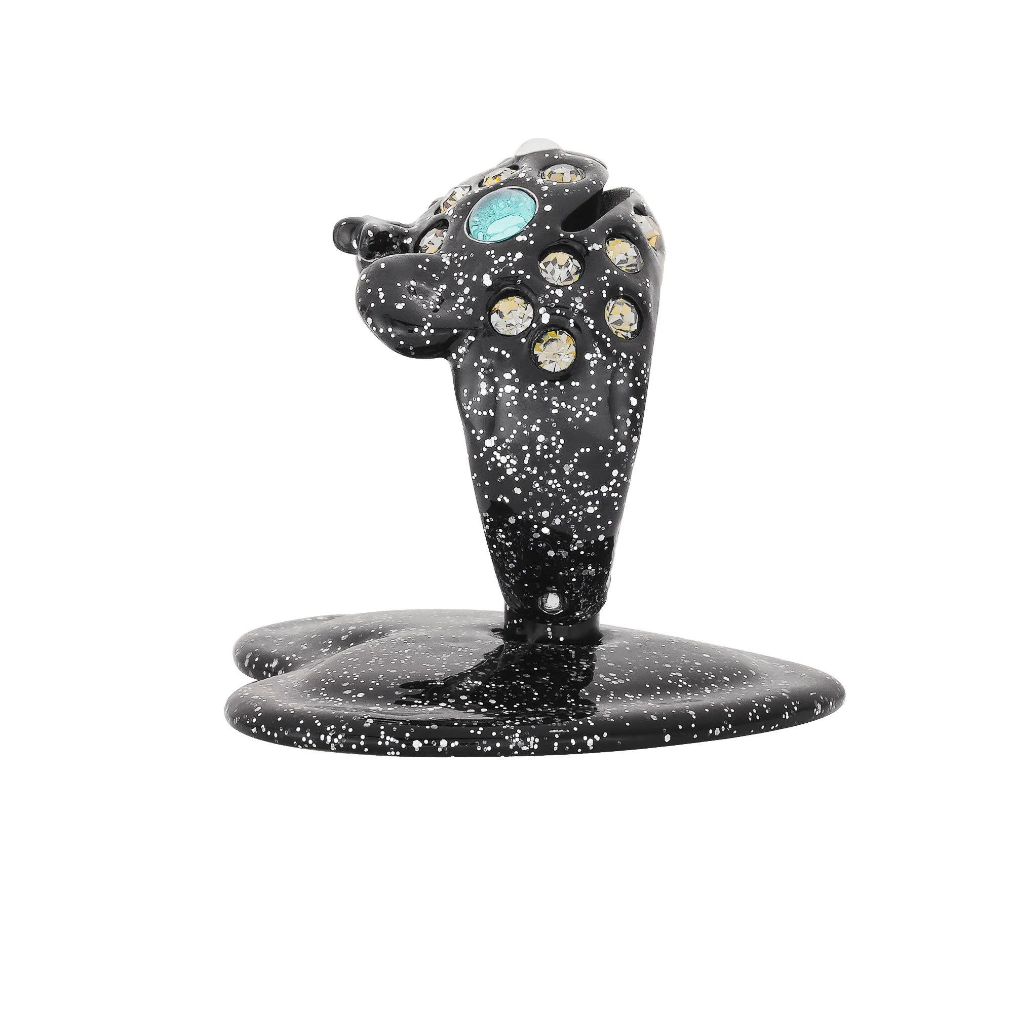 GLITTER BLACK PRINCESS BEAR GRIP RING sold by Collina Strada product image thumbnail 5