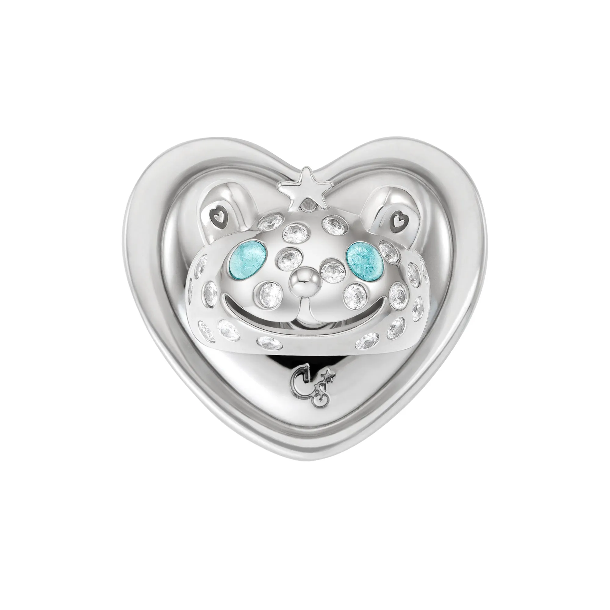 SILVER PRINCESS BEAR GRIP RING sold by Collina Strada product image thumbnail 2
