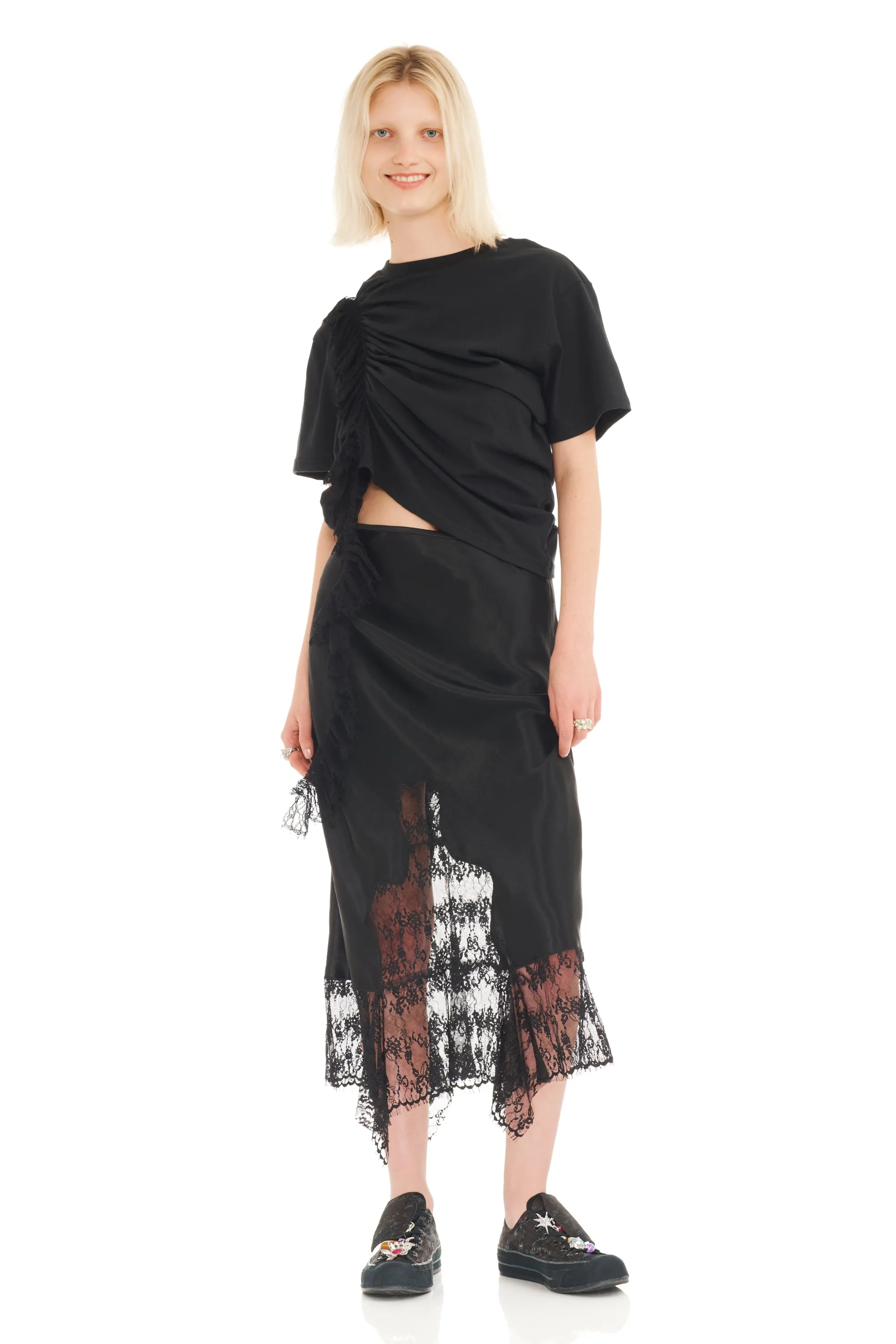 BLACK HISS SKIRT sold by Collina Strada product image thumbnail 5