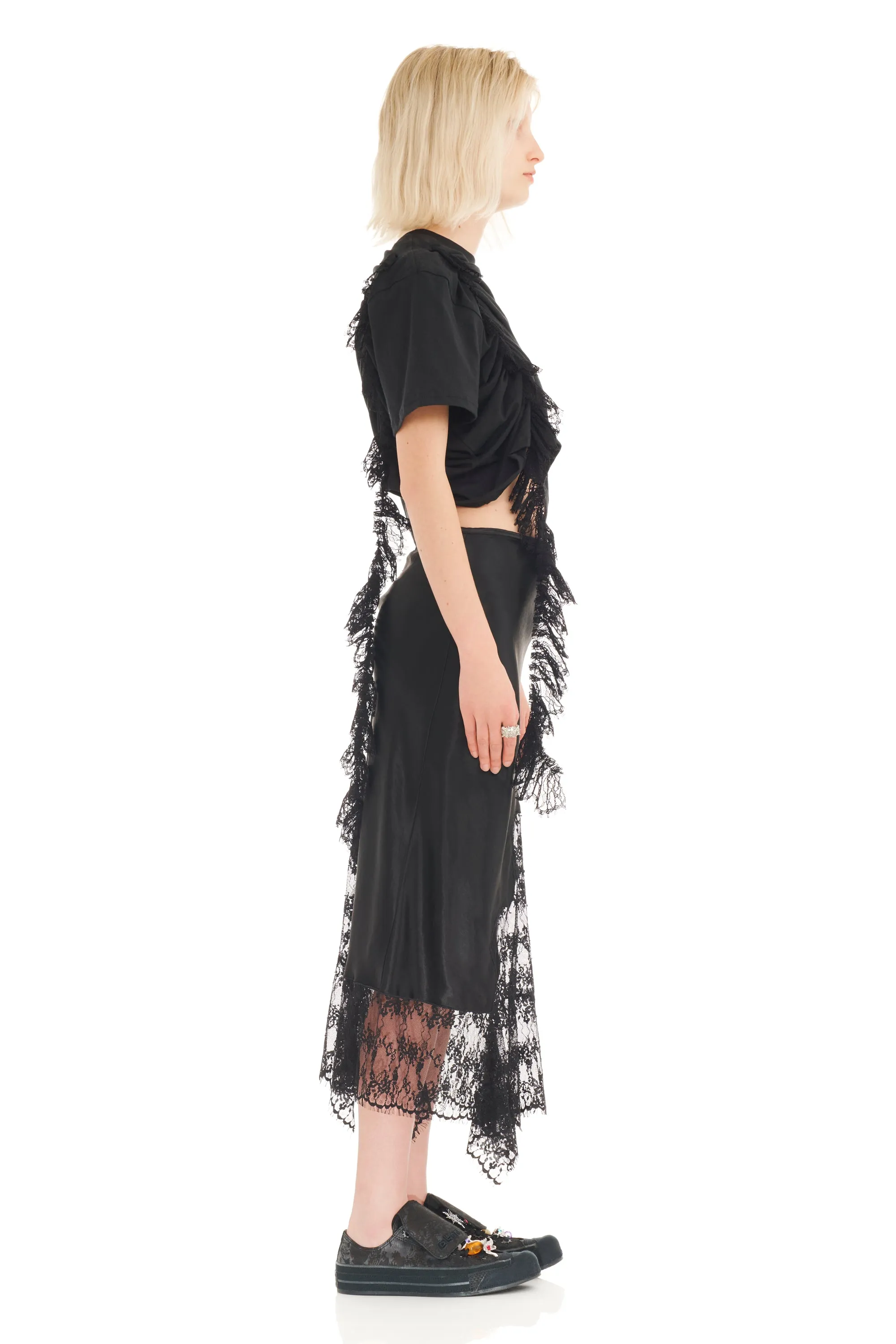 BLACK HISS SKIRT sold by Collina Strada product image thumbnail 3