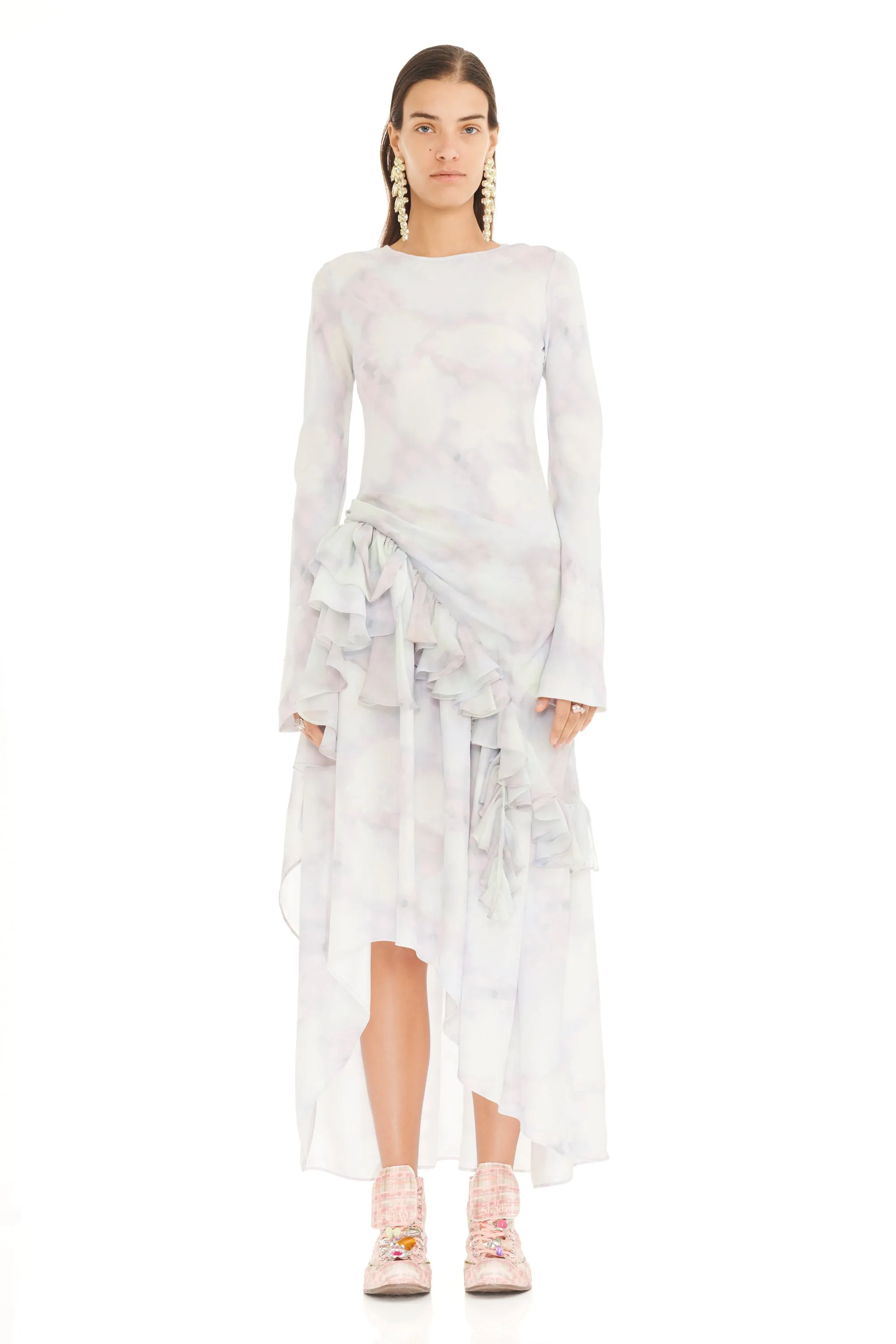 LILAC DAISY DREAM ATHENA DRESS sold by Collina Strada