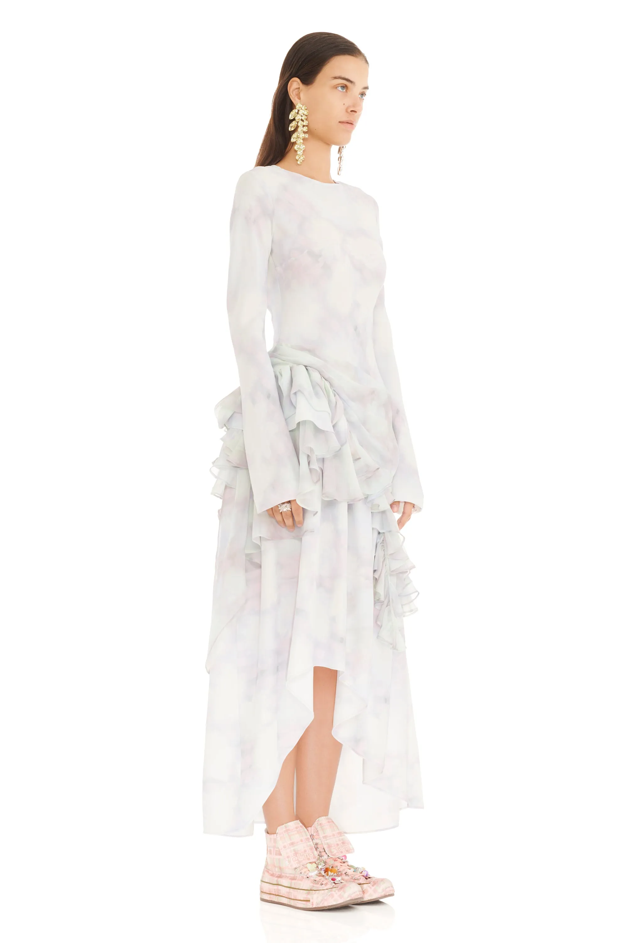 LILAC DAISY DREAM ATHENA DRESS sold by Collina Strada product image thumbnail 3