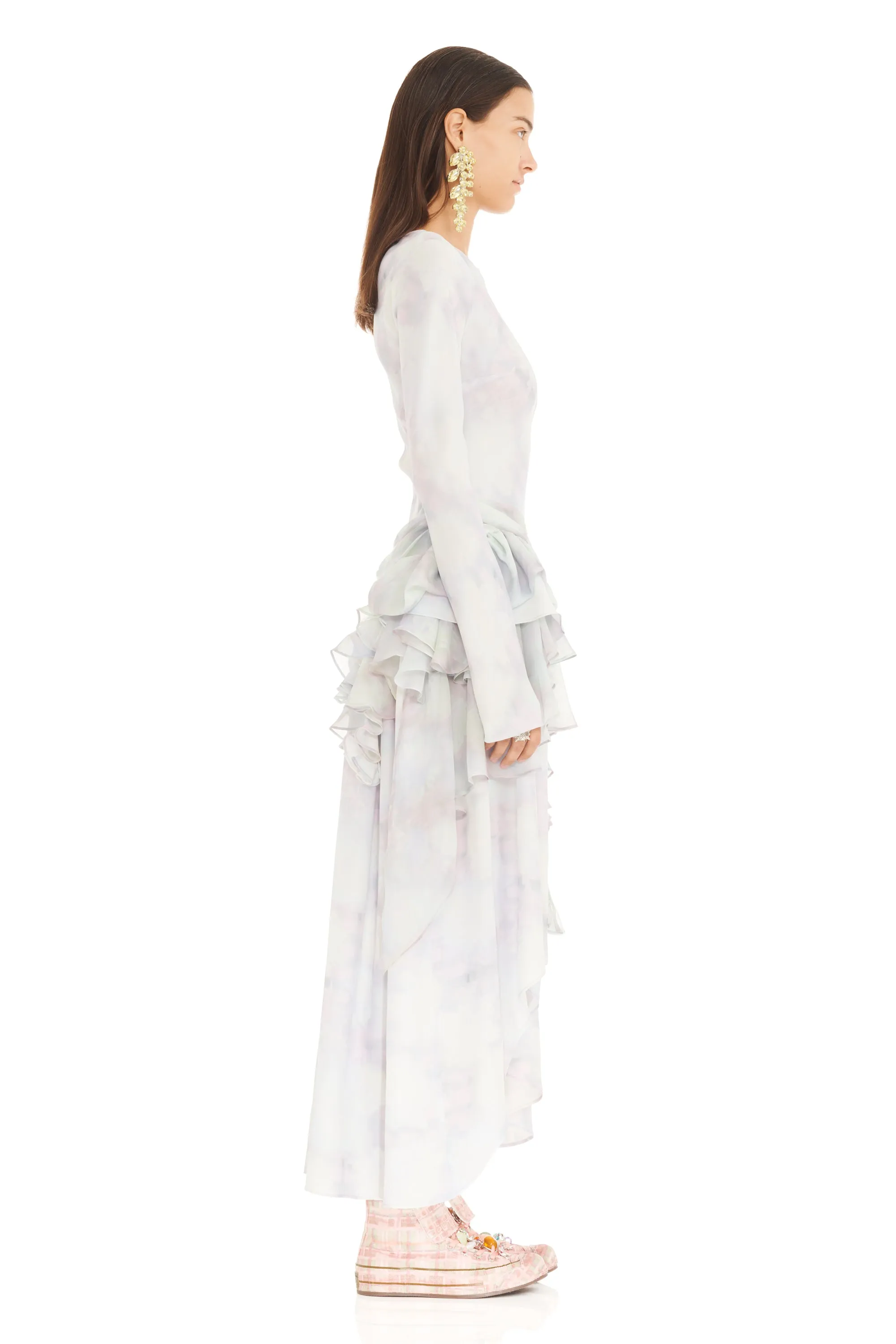 LILAC DAISY DREAM ATHENA DRESS sold by Collina Strada product image thumbnail 4