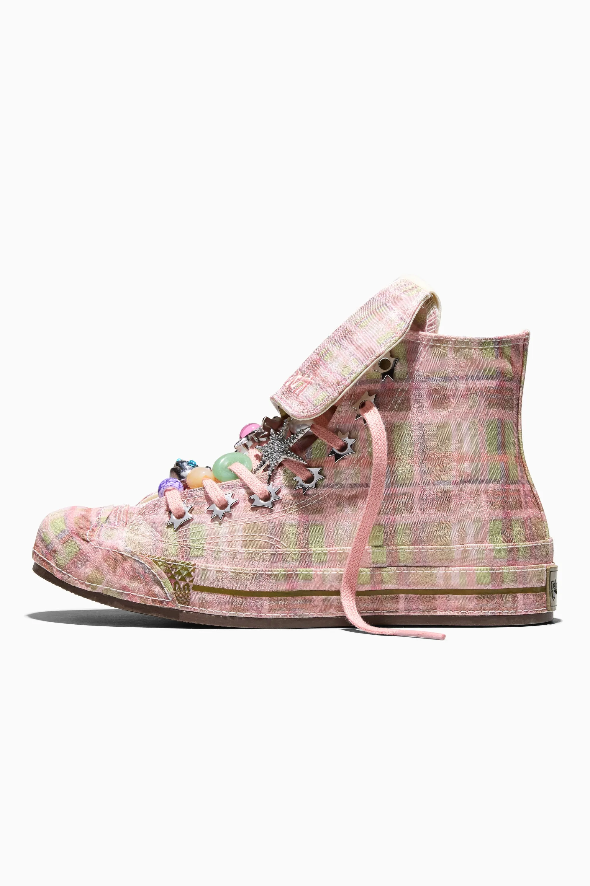 COLLINA STRADA x CONVERSE CHUCK 70 HI IN MELLOW ROSE/FIR/SPINACH sold by Collina Strada product image thumbnail 5