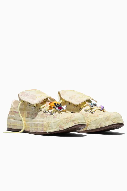 COLLINA STRADA x CONVERSE CHUCK 70 OX IN MELLOW YELLOW/LEMON MERINGUE made by Collina Strada