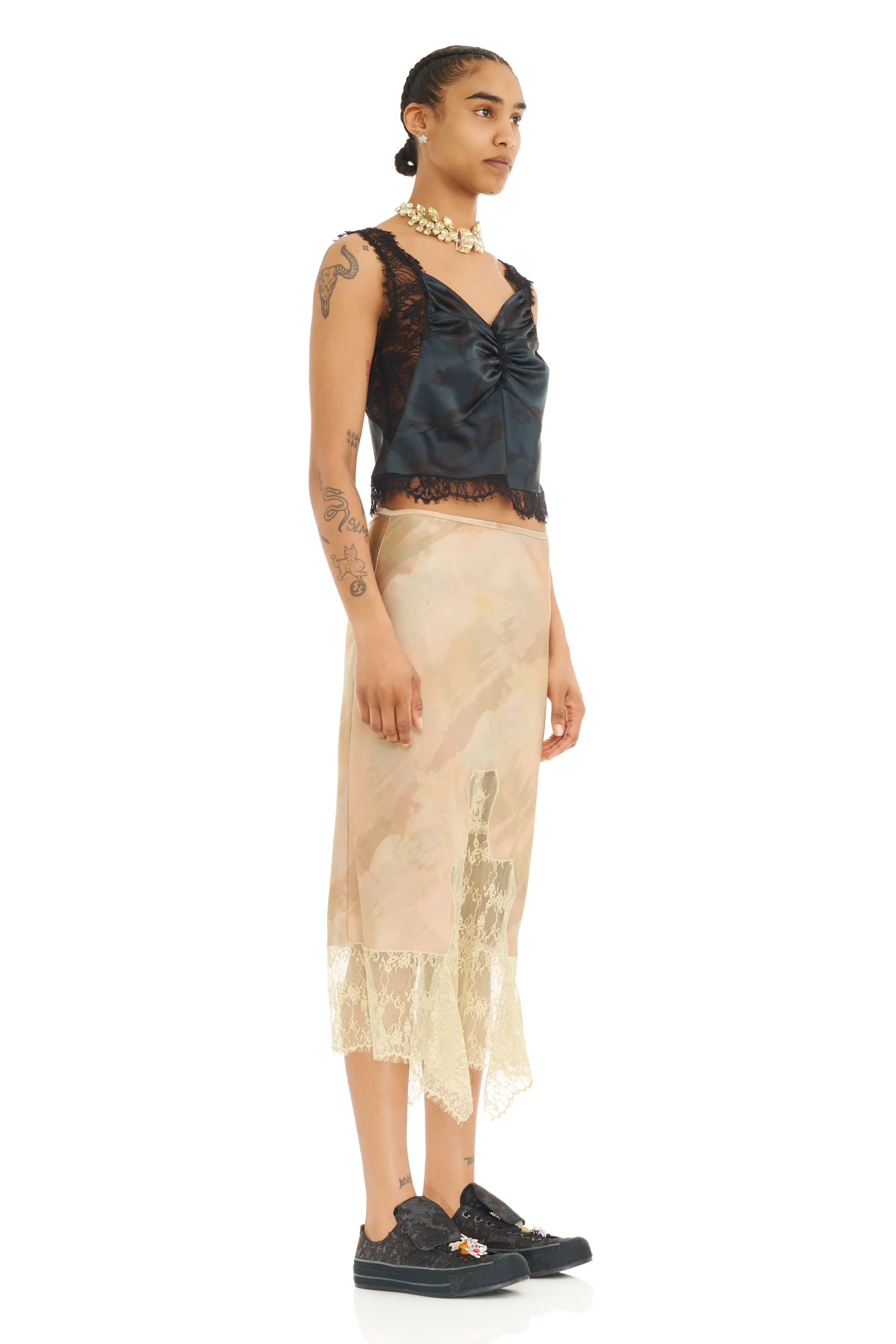 OLIVE GUA SHA HISS SKIRT sold by Collina Strada product image thumbnail 2