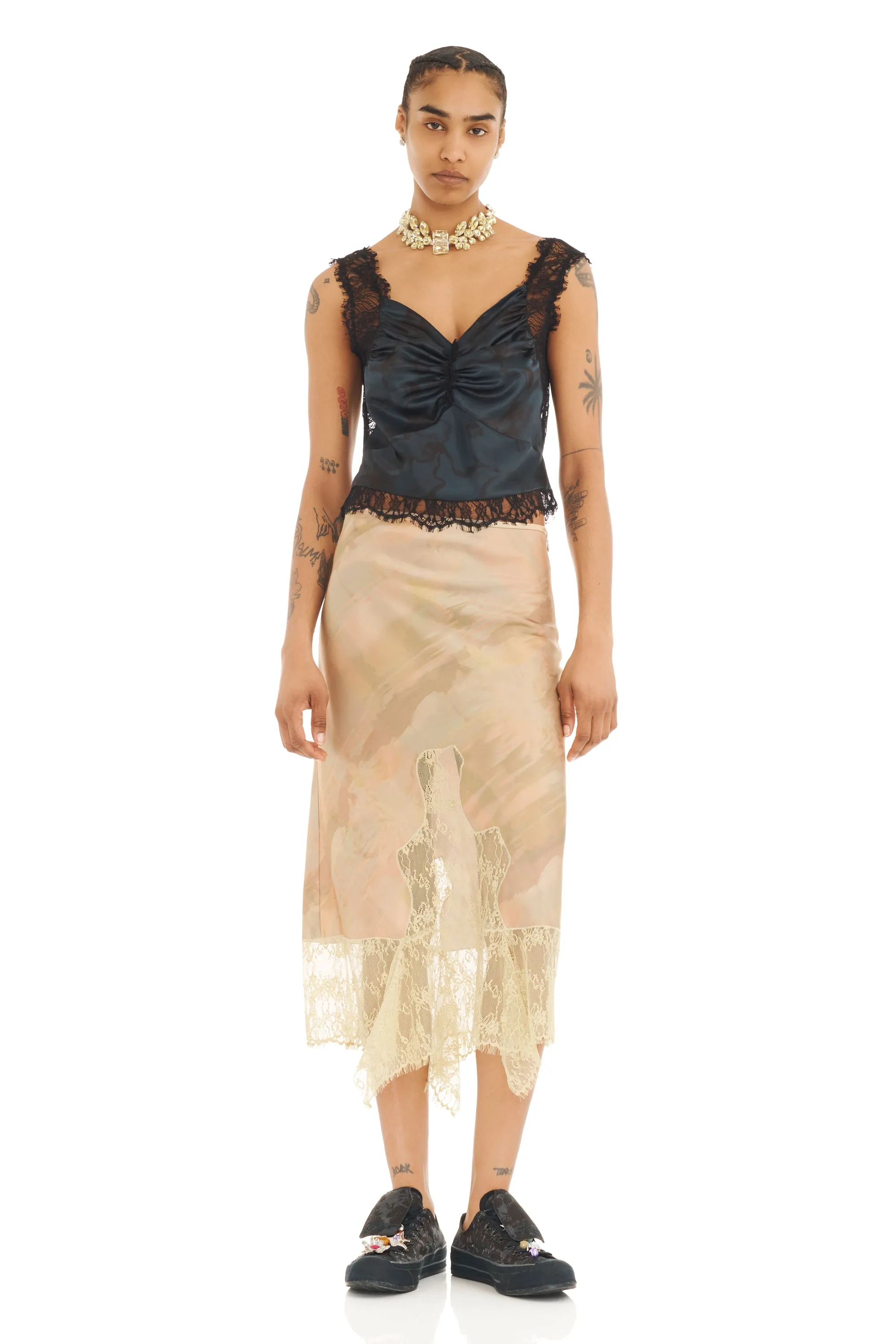 OLIVE GUA SHA HISS SKIRT sold by Collina Strada product image thumbnail 5