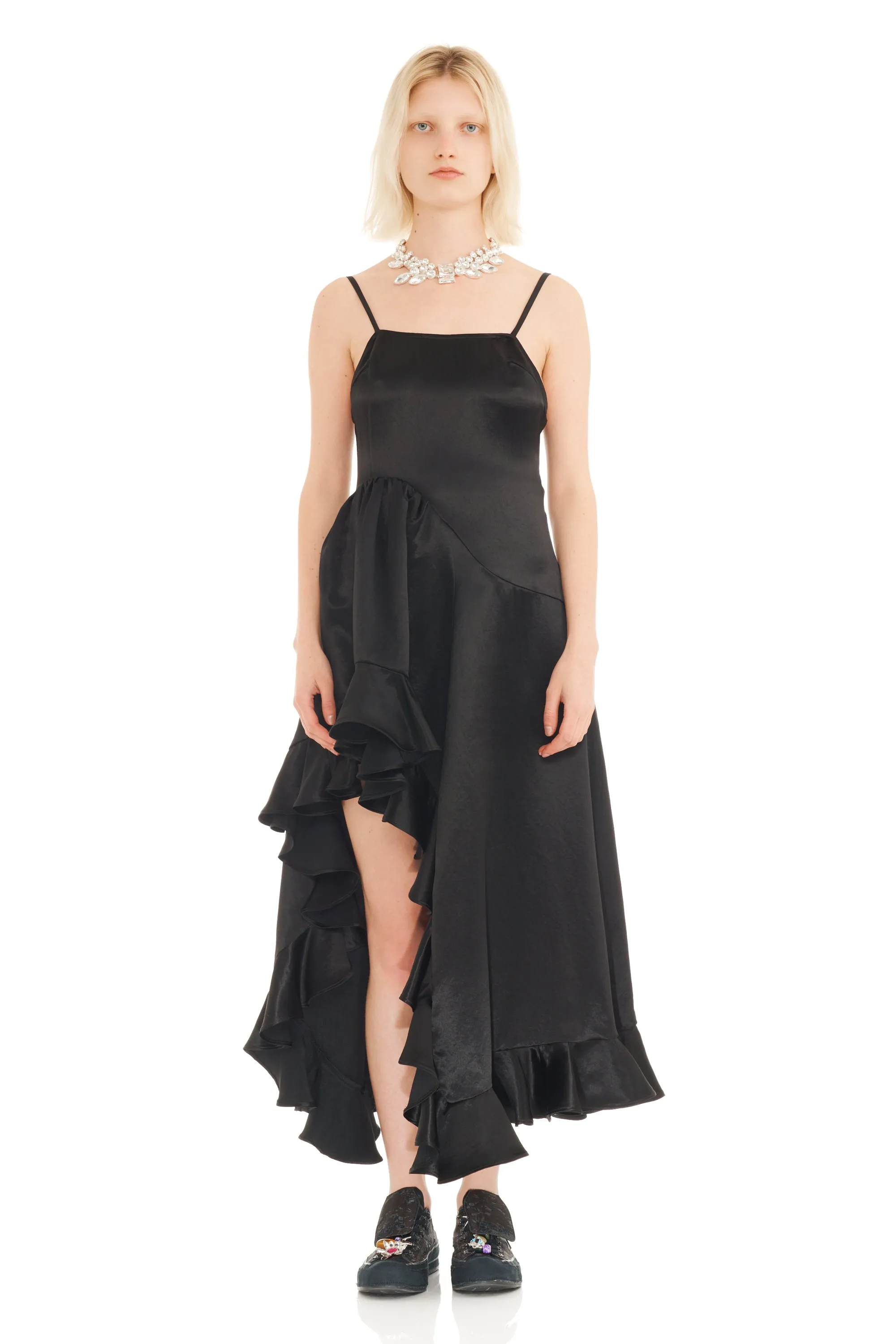 BLACK FLORIST DRESS sold by Collina Strada