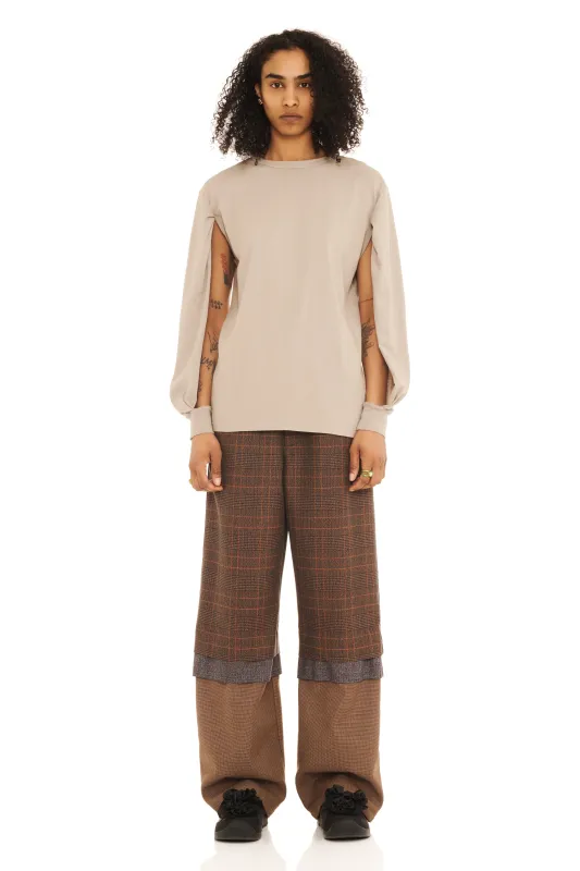 KHAKI JOEL TEE made by Collina Strada