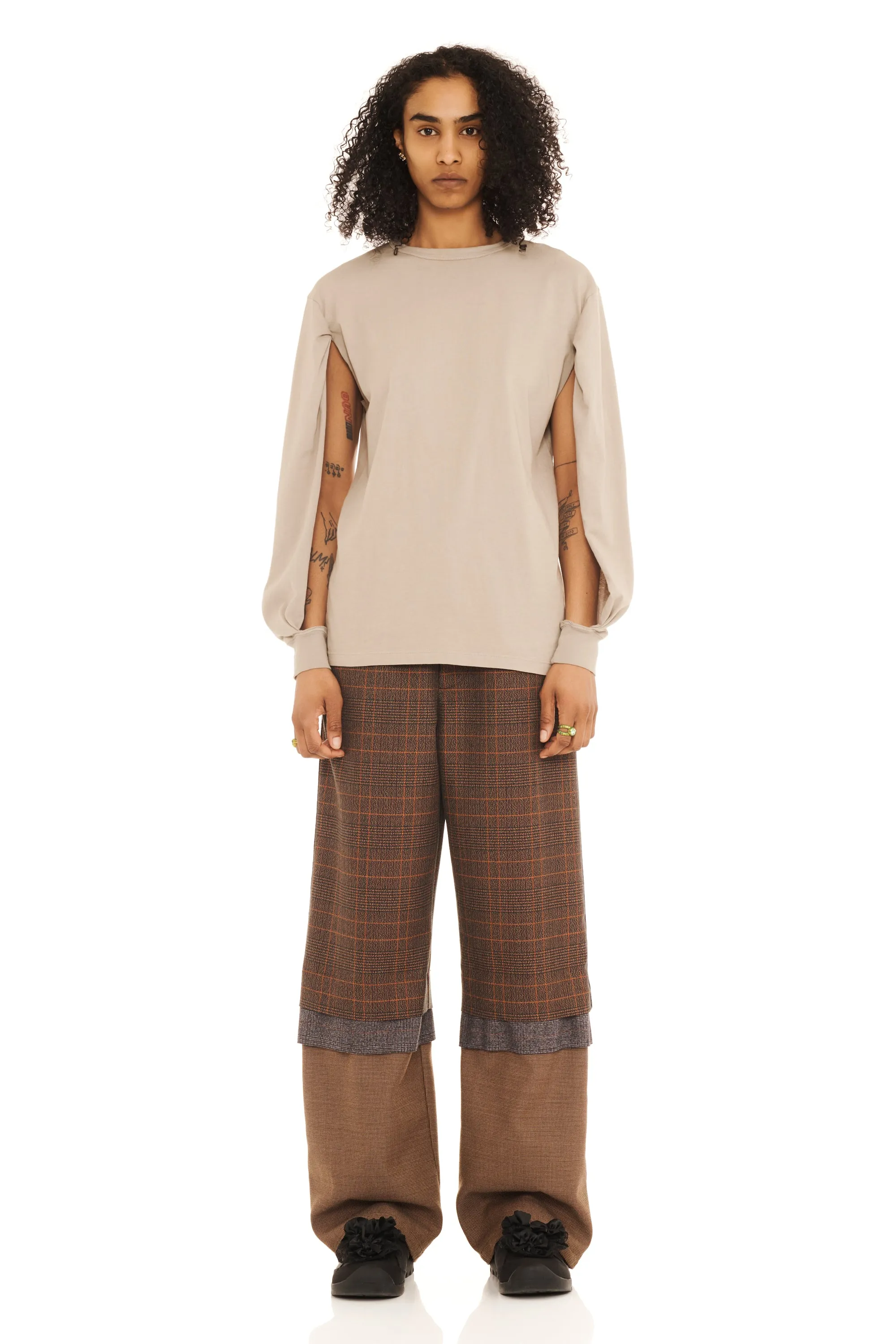 KHAKI JOEL TEE sold by Collina Strada