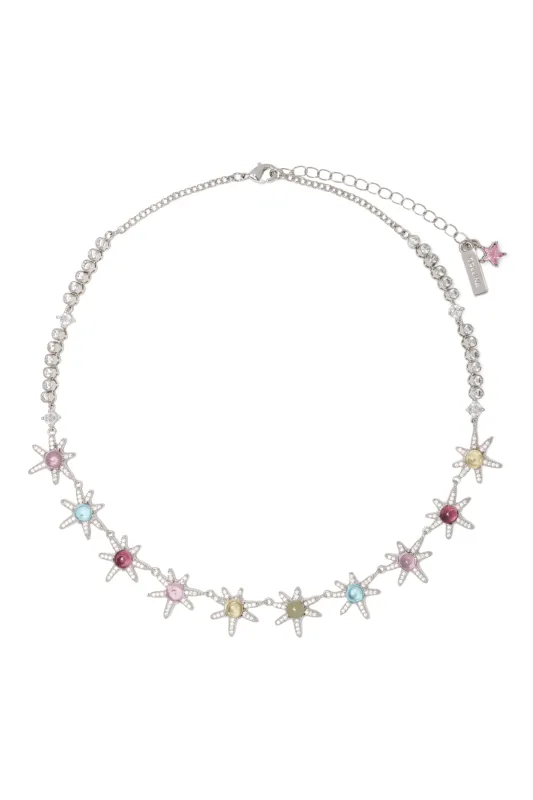 SILVER PASTEL ASTER NECKLACE made by Collina Strada