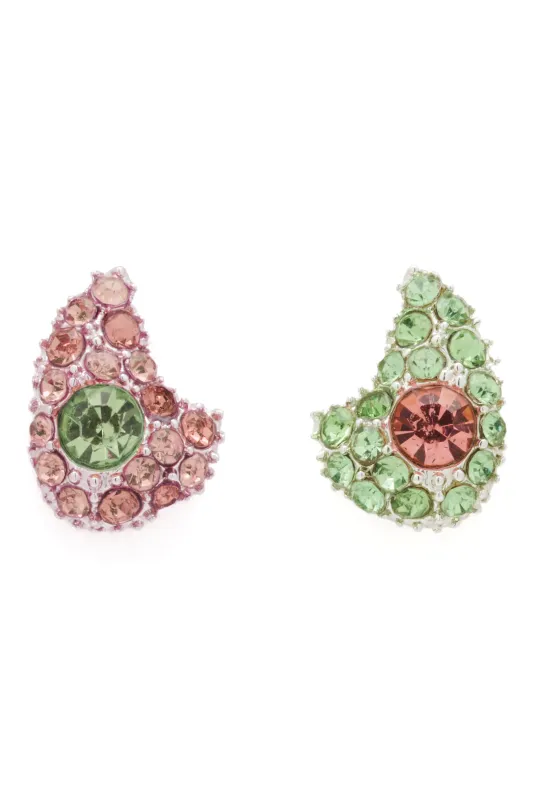 PINK APPLE LILITH EARRINGS made by Collina Strada