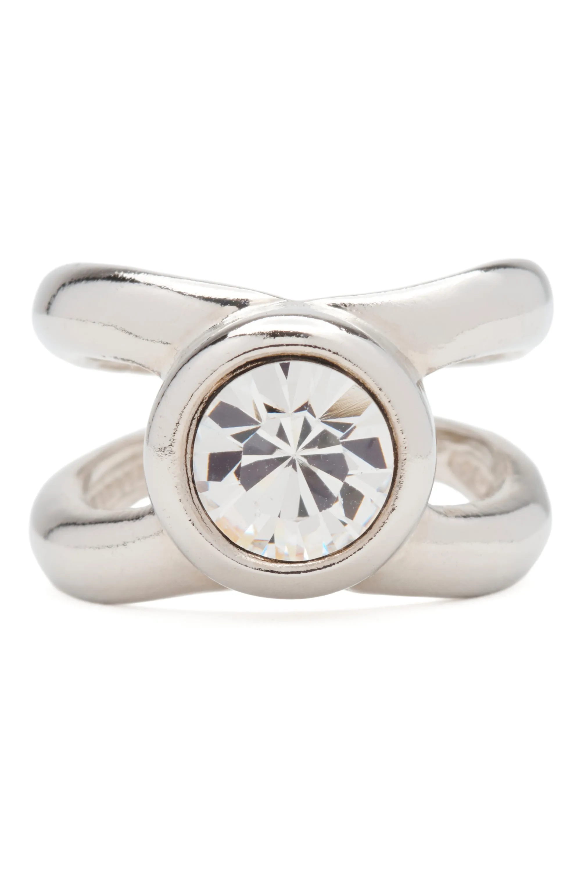 SILVER CLEAR CULLEN RING sold by Collina Strada