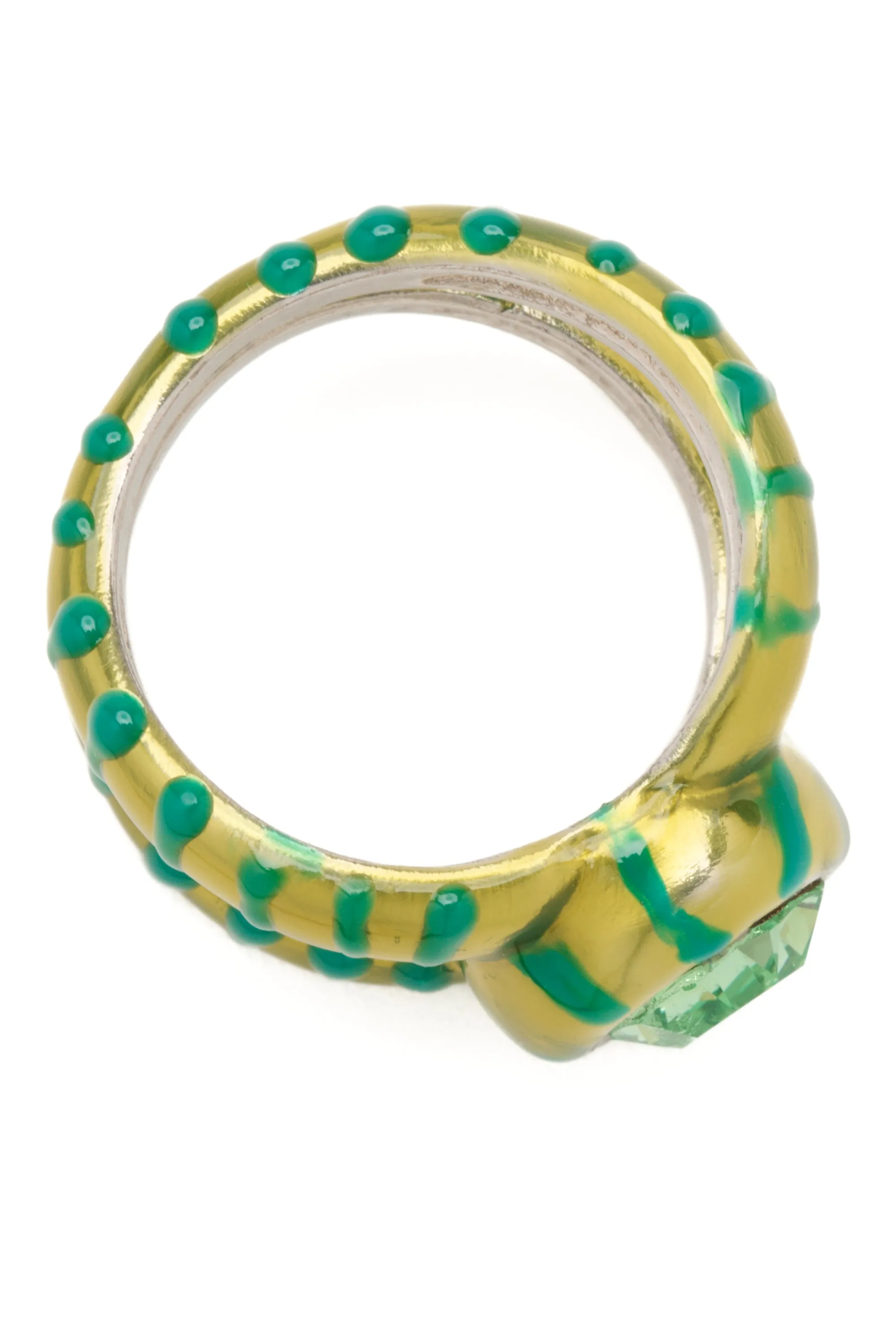 OLIVE STRIPE CULLEN RING sold by Collina Strada product image thumbnail 3