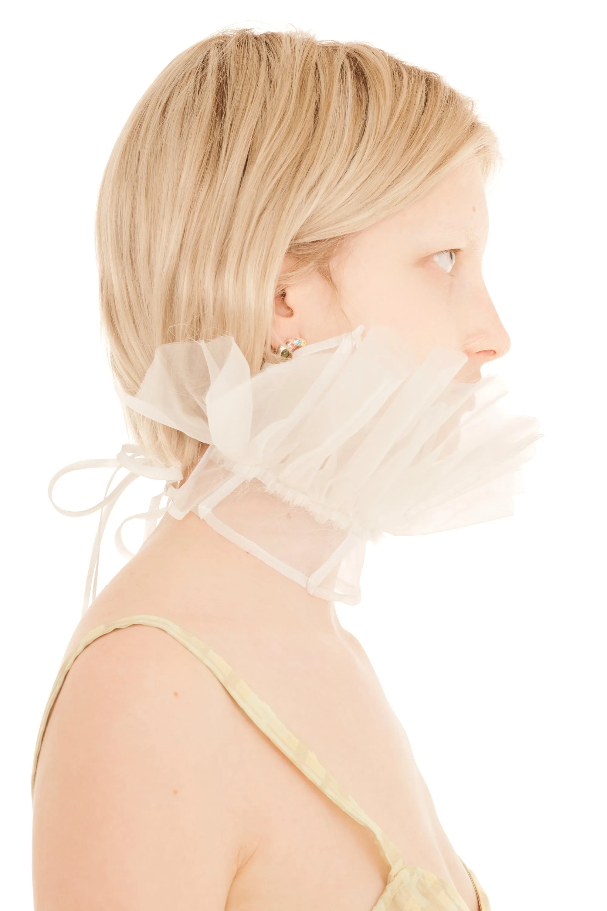 WHITE LESTAT COLLAR sold by Collina Strada product image thumbnail 3