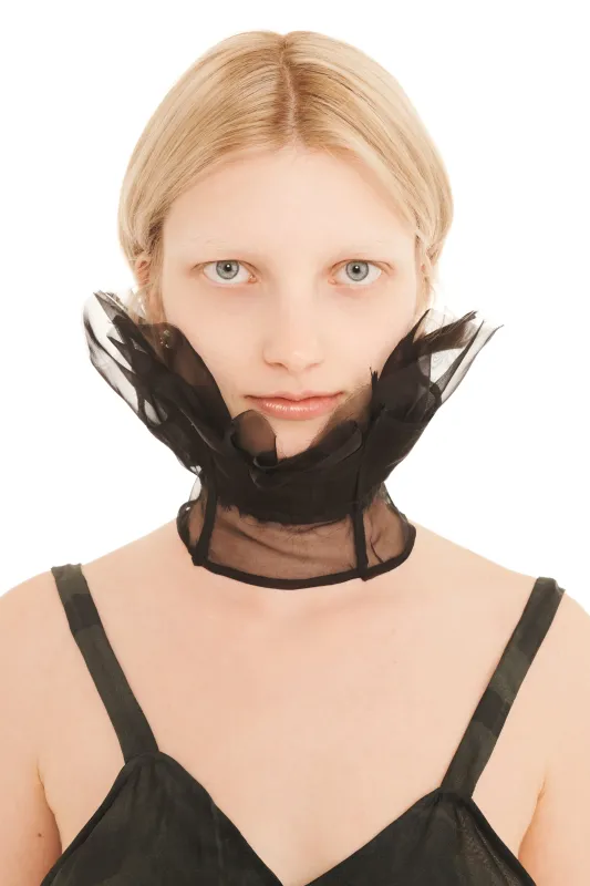 BLACK LESTAT COLLAR made by Collina Strada