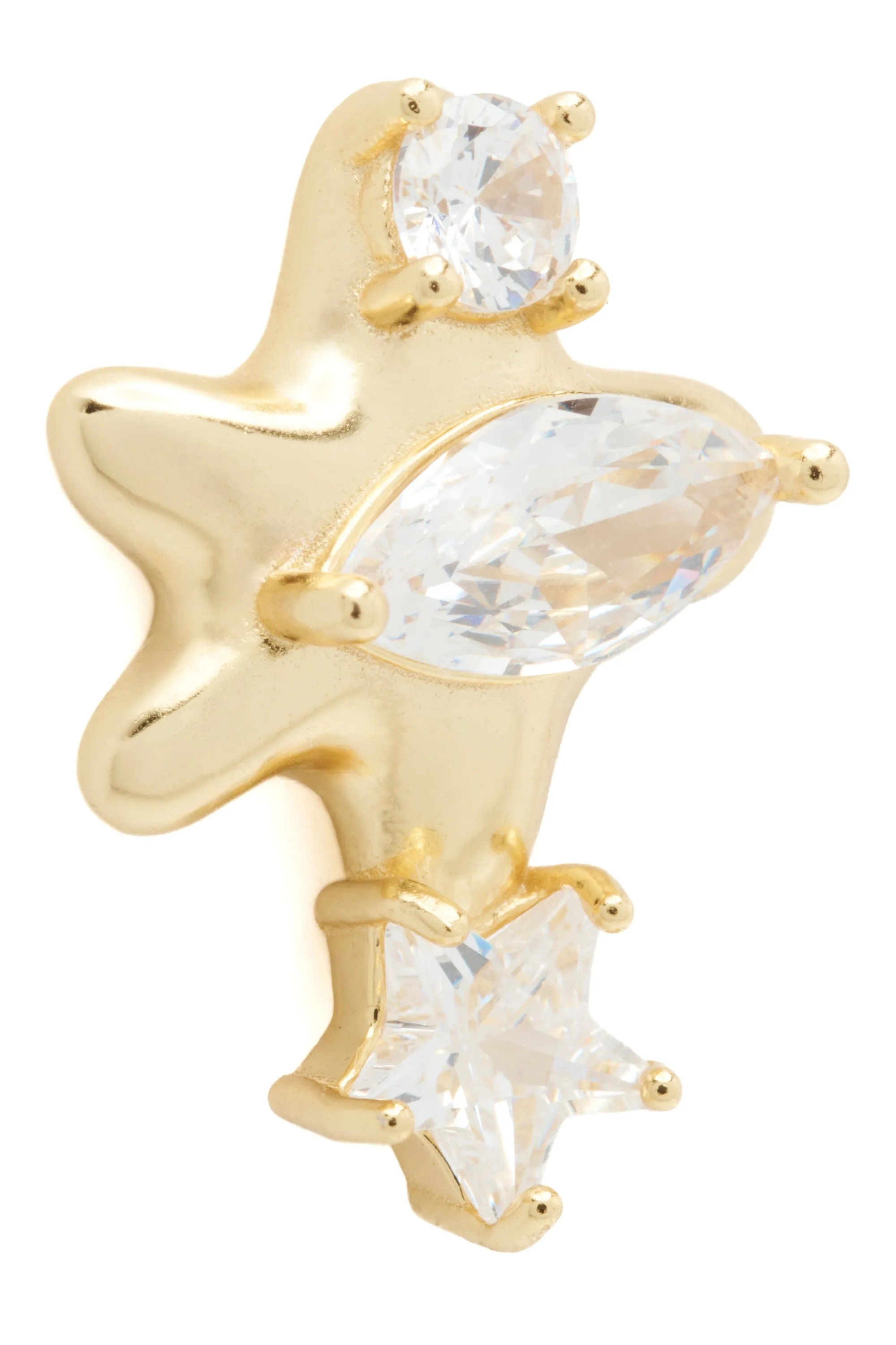 GOLD CLEAR CONSTELLATION STUDS sold by Collina Strada product image thumbnail 2