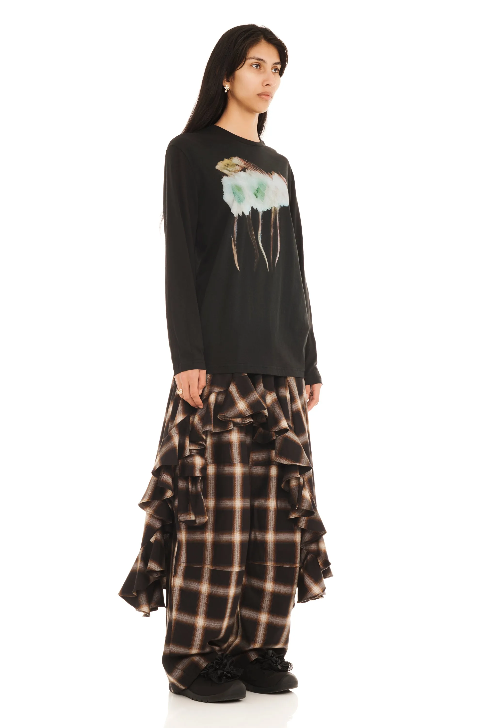 HOLLOW BLOSSOM L/S GRAPHIC TEE sold by Collina Strada product image thumbnail 2
