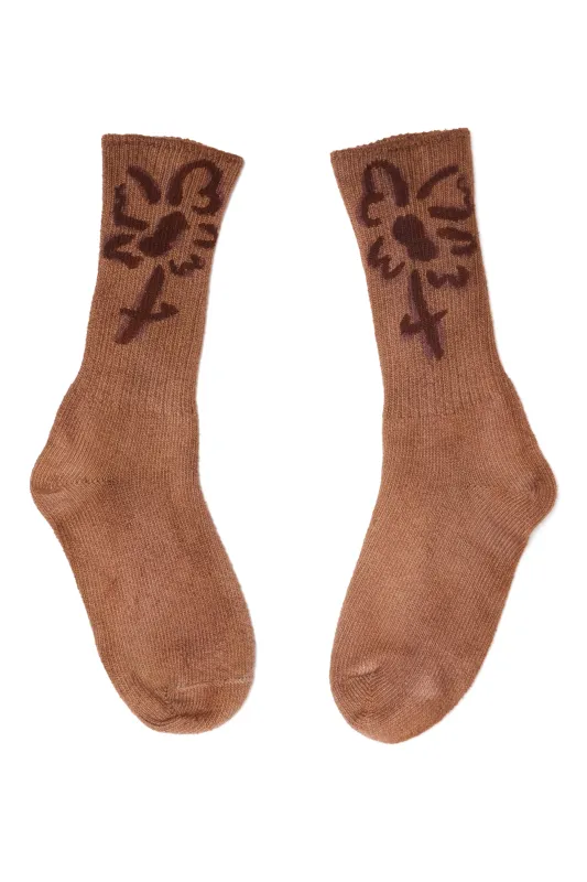EARTH FLOWER SOCKS made by Collina Strada
