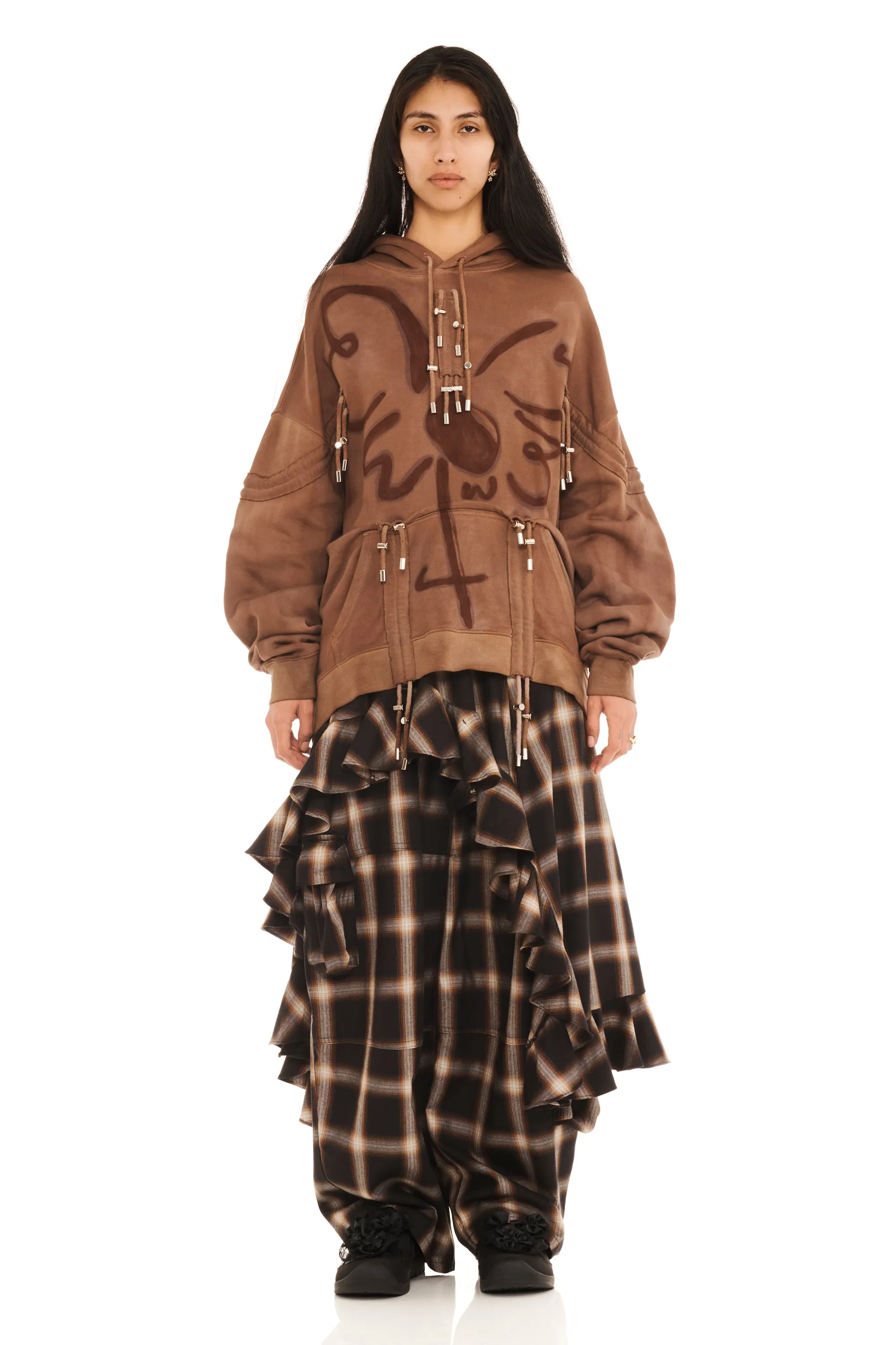 EARTH FLOWER MOHAWK BURST HOODIE sold by Collina Strada